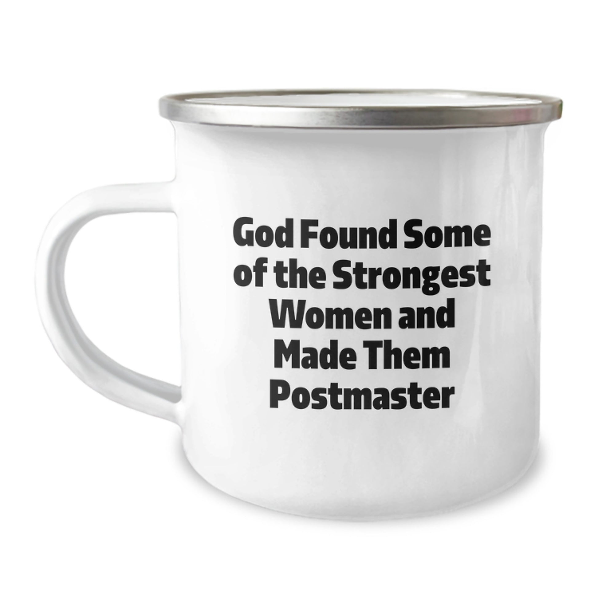 Funny Postmaster Gifts from Family for Christmas - Camping Mug, Unique Postmaster Mug, Postmaster Appreciation Gift - Image 1