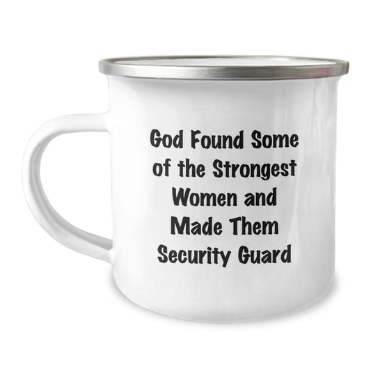 Funny Security Guard Gifts from Men to Women, Inspirational Quote Christmas Unique Gifts, Camping Mug for Security Guard Friends and Family - Image 1
