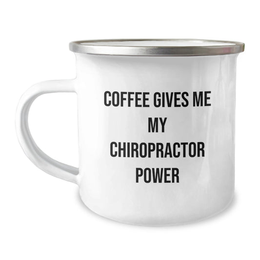 Gifts from Friends and Family for Chiropractor Men - Funny Chiropractor Camping Mug Christmas Unique - Image 1