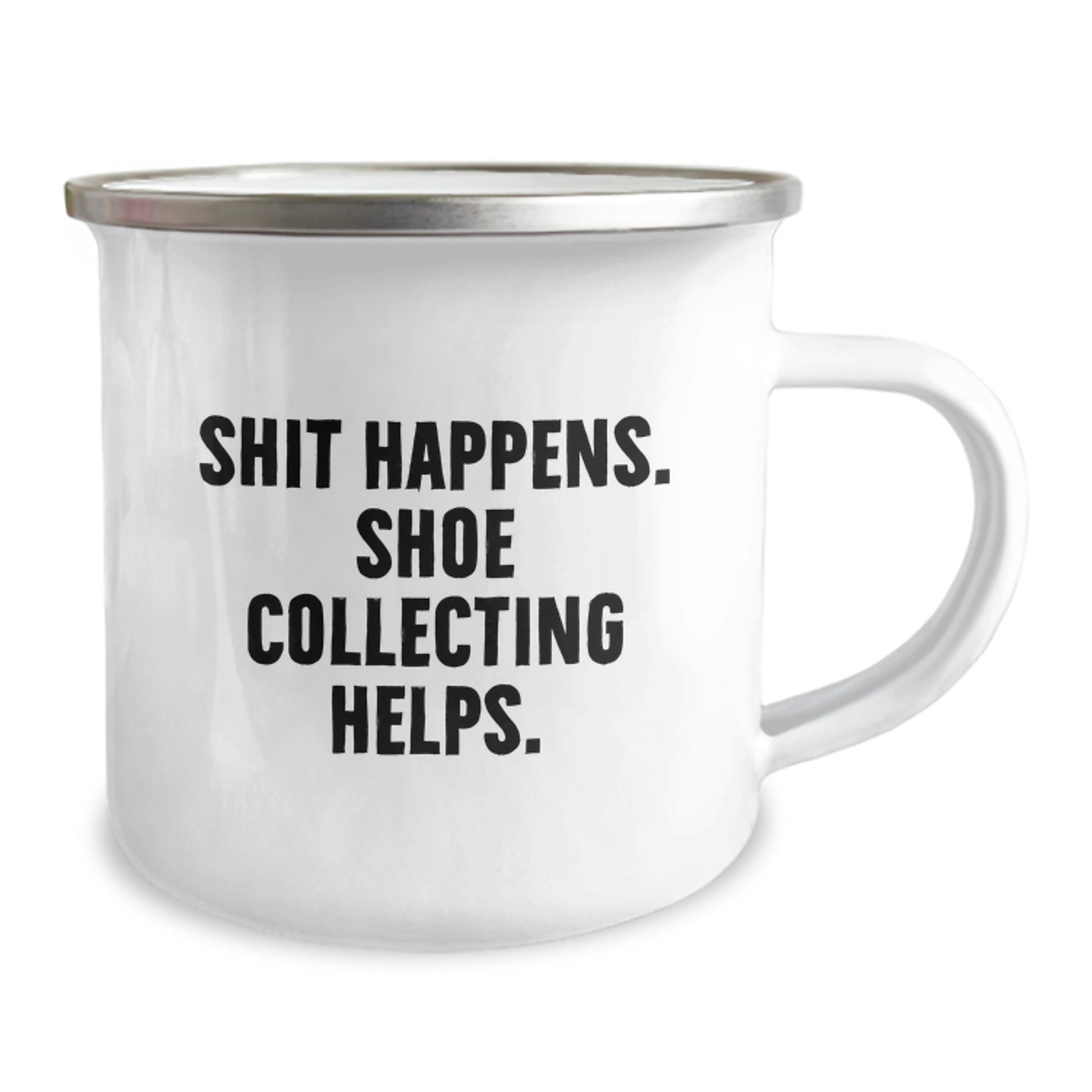 Funny Gifts for Shoe Collecting Enthusiasts - Camping Mug for Men and Women Friends - Image 2