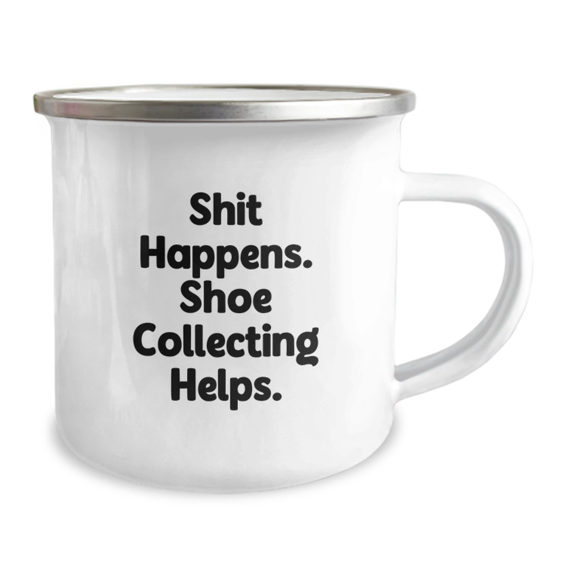 Funny Shoe Collecting Gifts for Men, Women, Friends - Camping Mug, Unique Christmas Memorable Presents from Family, Friends, Coworkers - Image 2