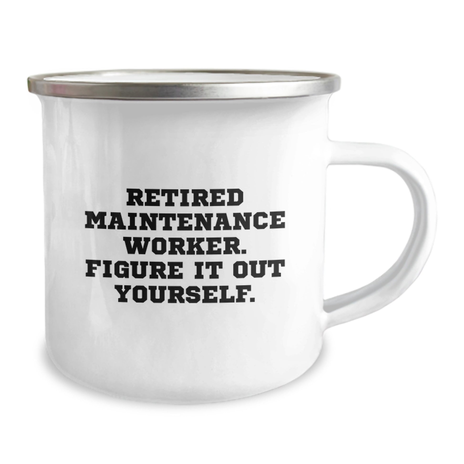 Unique Gifts for Maintenance Worker - Funny Quote Camping Mug for Men, Funny Maintenance Worker Christmas Unique Gifts from Family, Friends, and Coworkers - Image 2