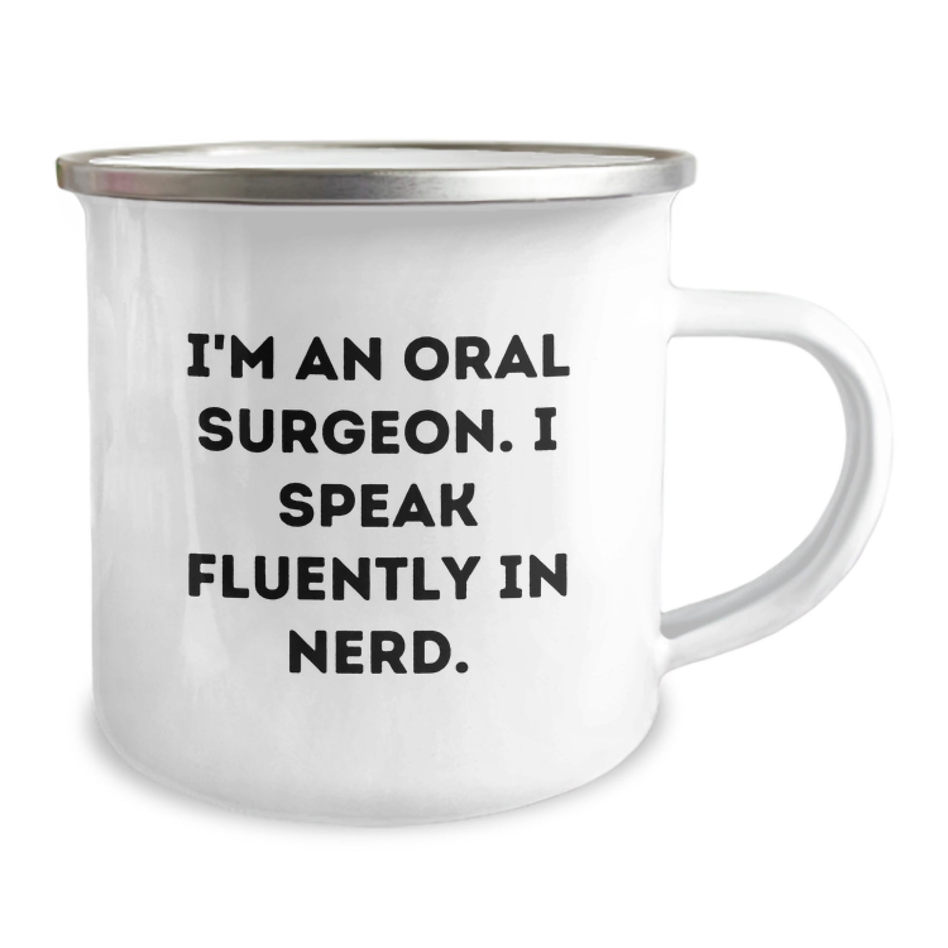 Oral Surgeon Christmas Unique Gifts for Men from Friends, Gifts for Oral Surgeon, Funny Camping Mug, I'm An Oral Surgeon. - Image 2