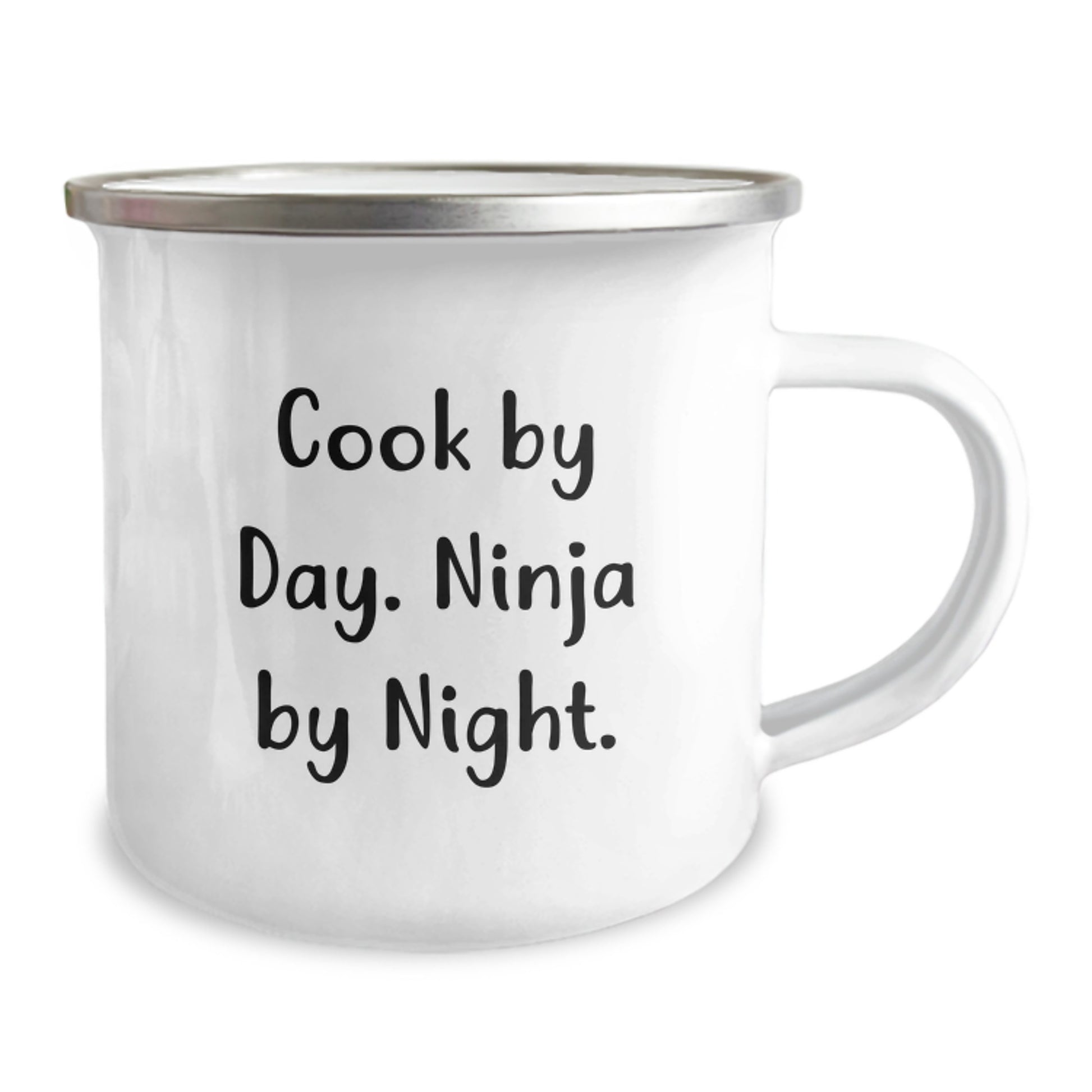 Funny Cooking Gifts for Men, Women, Friends, Coworkers, Family - Cook By Day. Ninja By Night. Graduation Unique Gifts from Men, Women, Friends, Coworkers, Family - Image 2