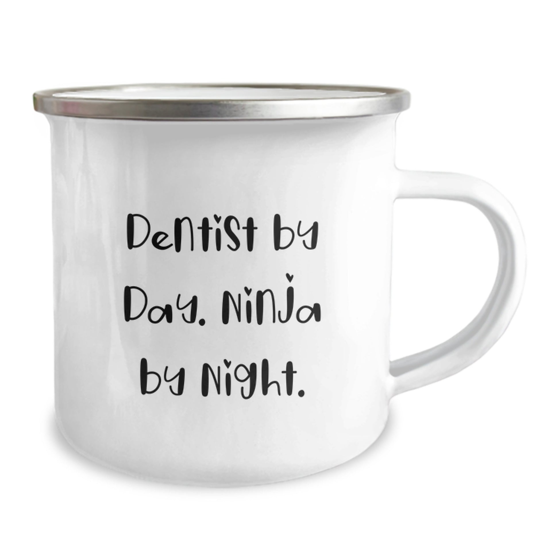Dentist By Day, Ninja By Night, Funny Camping Mug Gifts from Friends for Birthday - Image 2