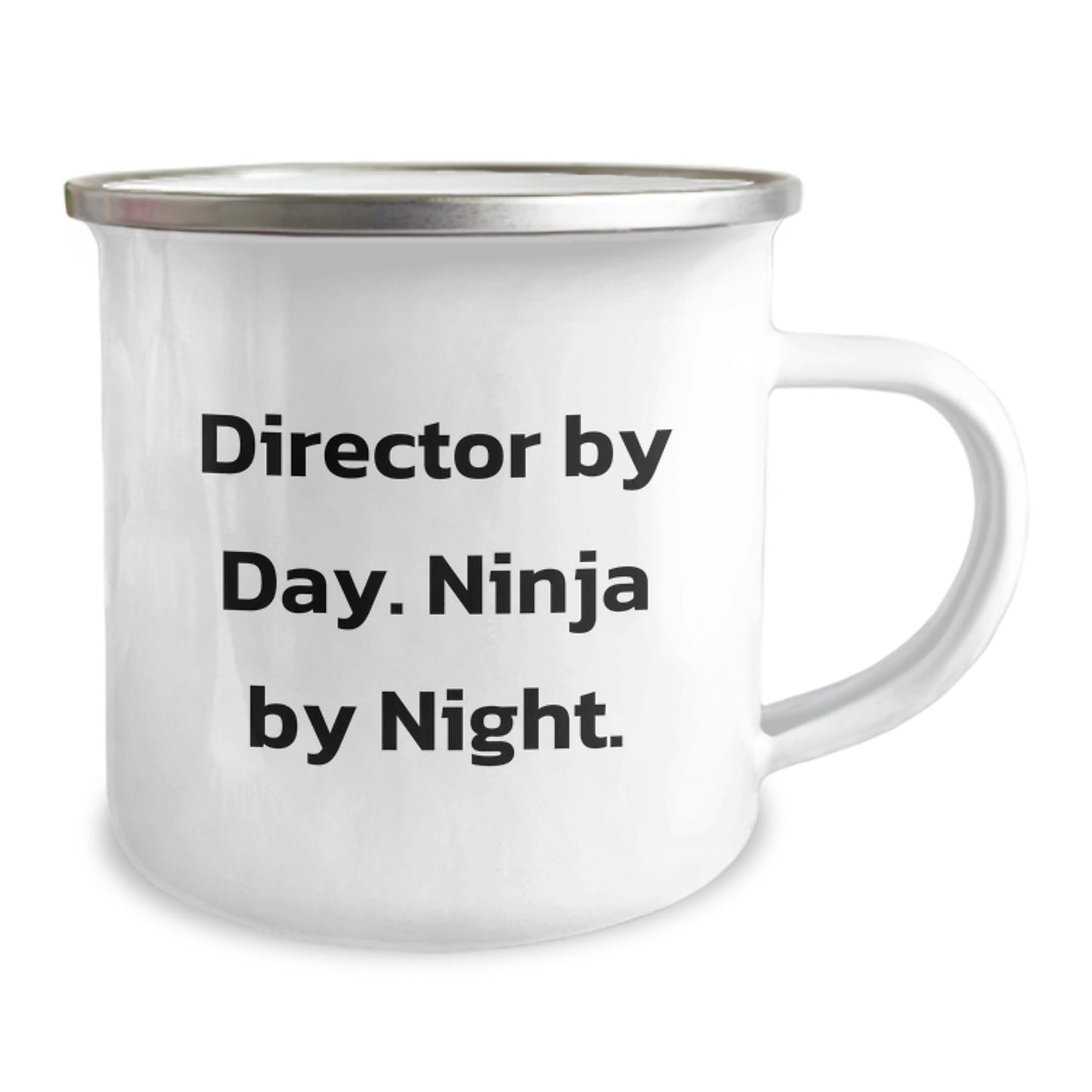 Gifts for Directors by Day, Ninja Mugs for Christmas Fun - Funny Director Camping Coffee Mug Gifts from Friends, Family, Coworkers - Image 2