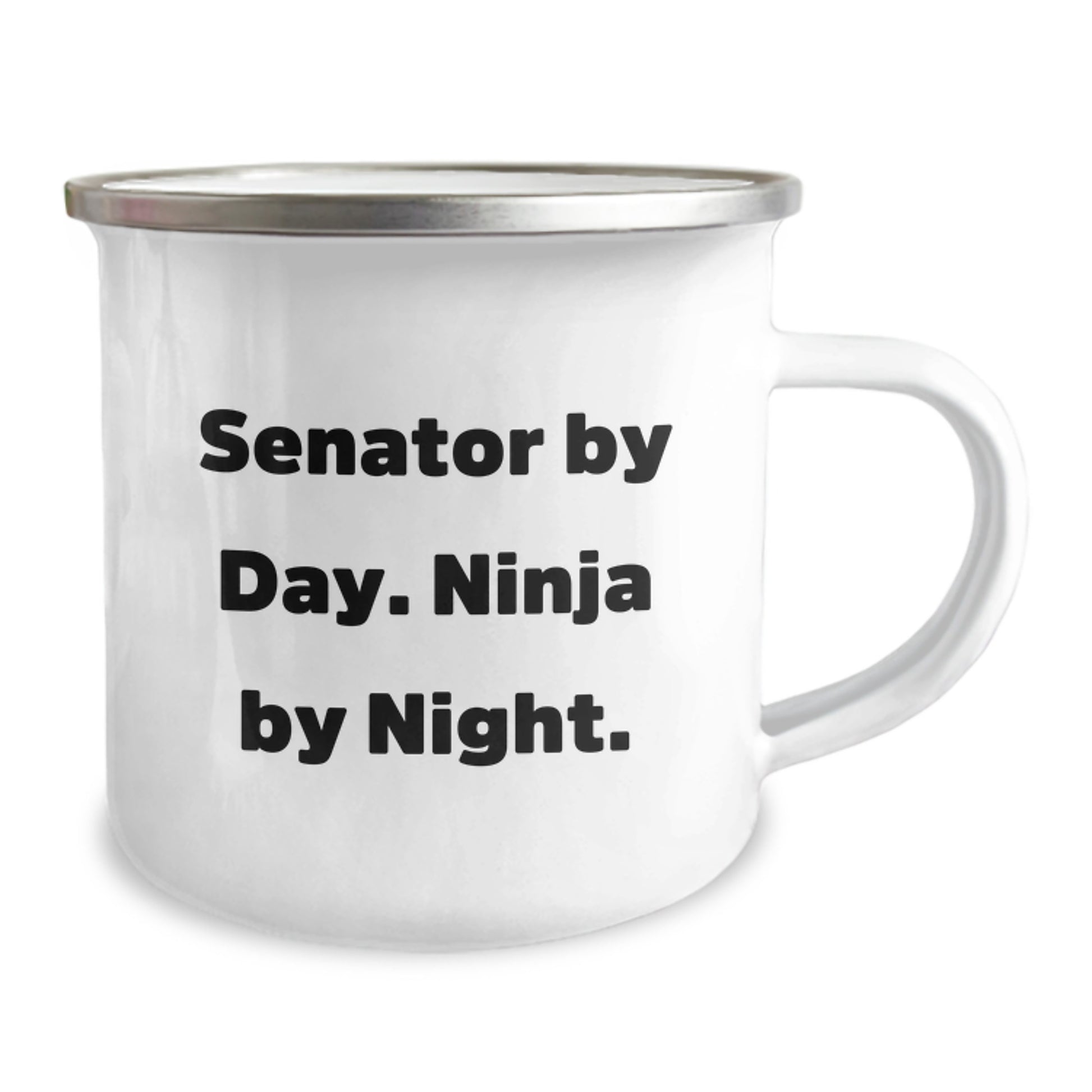 Senator Christmas Unique Gifts from Friends - Funny Senator By Day. Ninja By Night. Camping Mug, Unique Christmas Unique Gifts for Senator, Senator Enthusiast, Senator Lover - Image 2