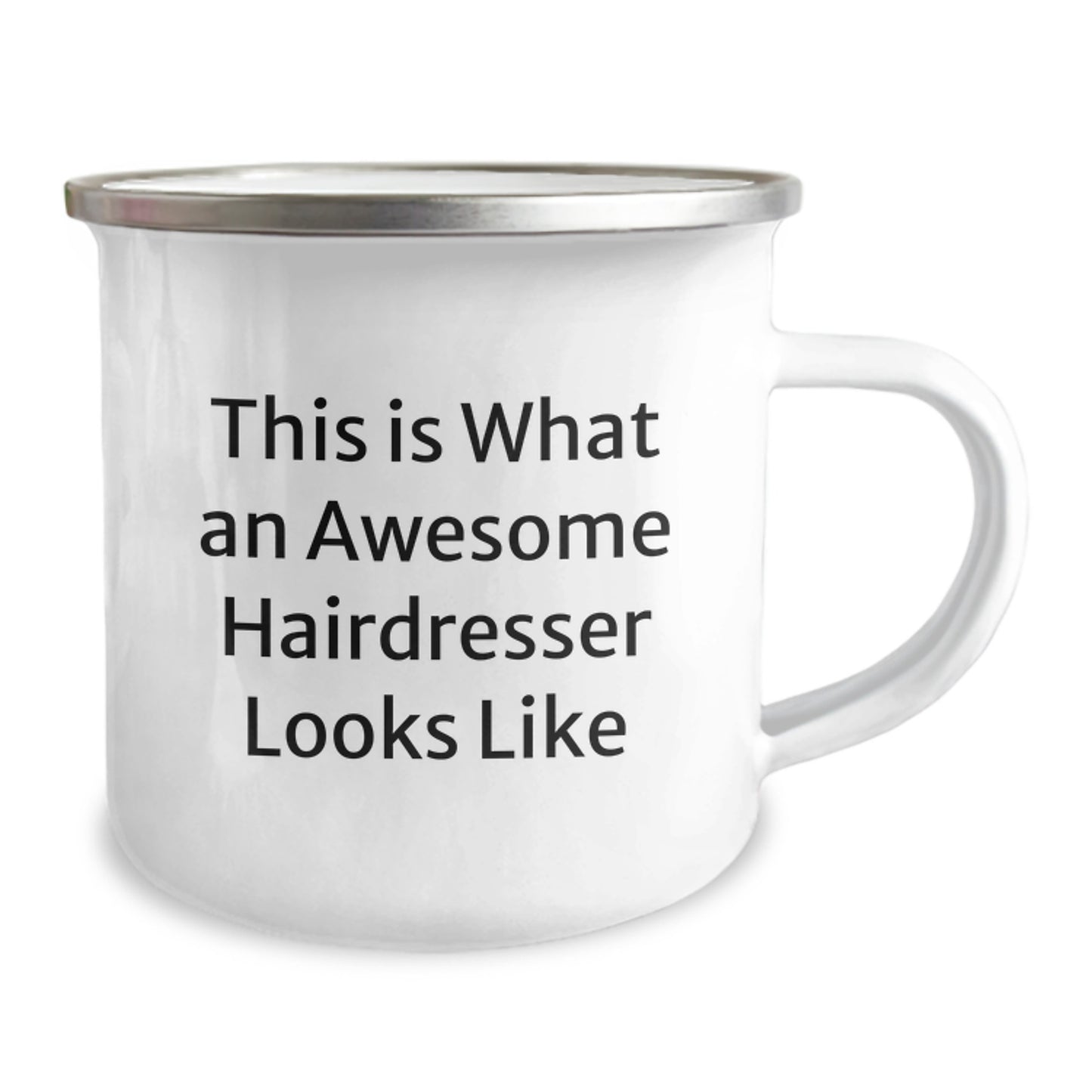 Funny Gifts from Friends to Hairdresser Christmas Unique Mugs - This Is What An Awesome Hairdresser Looks Like - Image 2