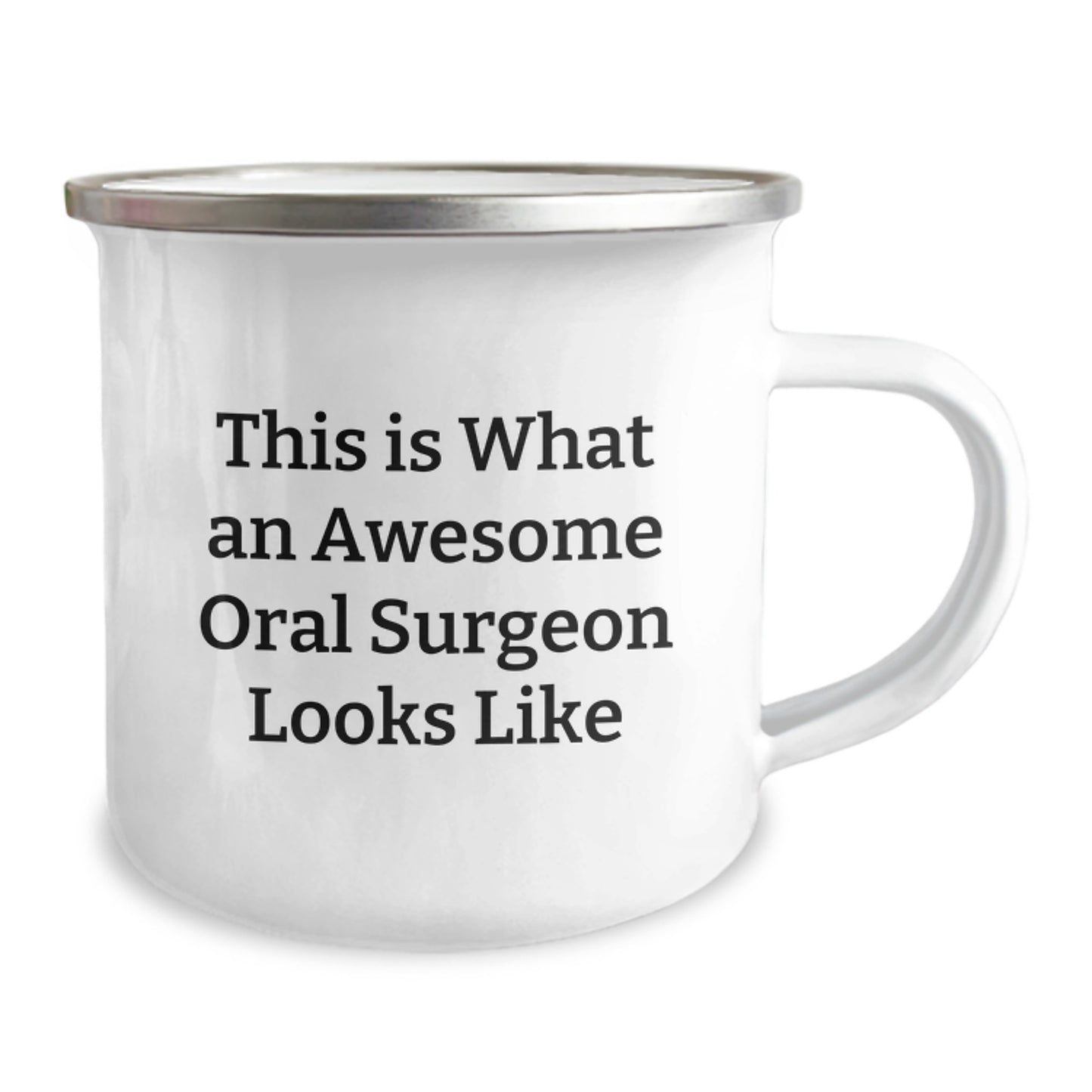 Funny Gifts for Oral Surgeon, Camping Mug for Birthday, 'This Is What An Awesome Oral Surgeon Looks Like' Quote, Gifts from Friends - Gifts for Oral Surgeon - Image 2