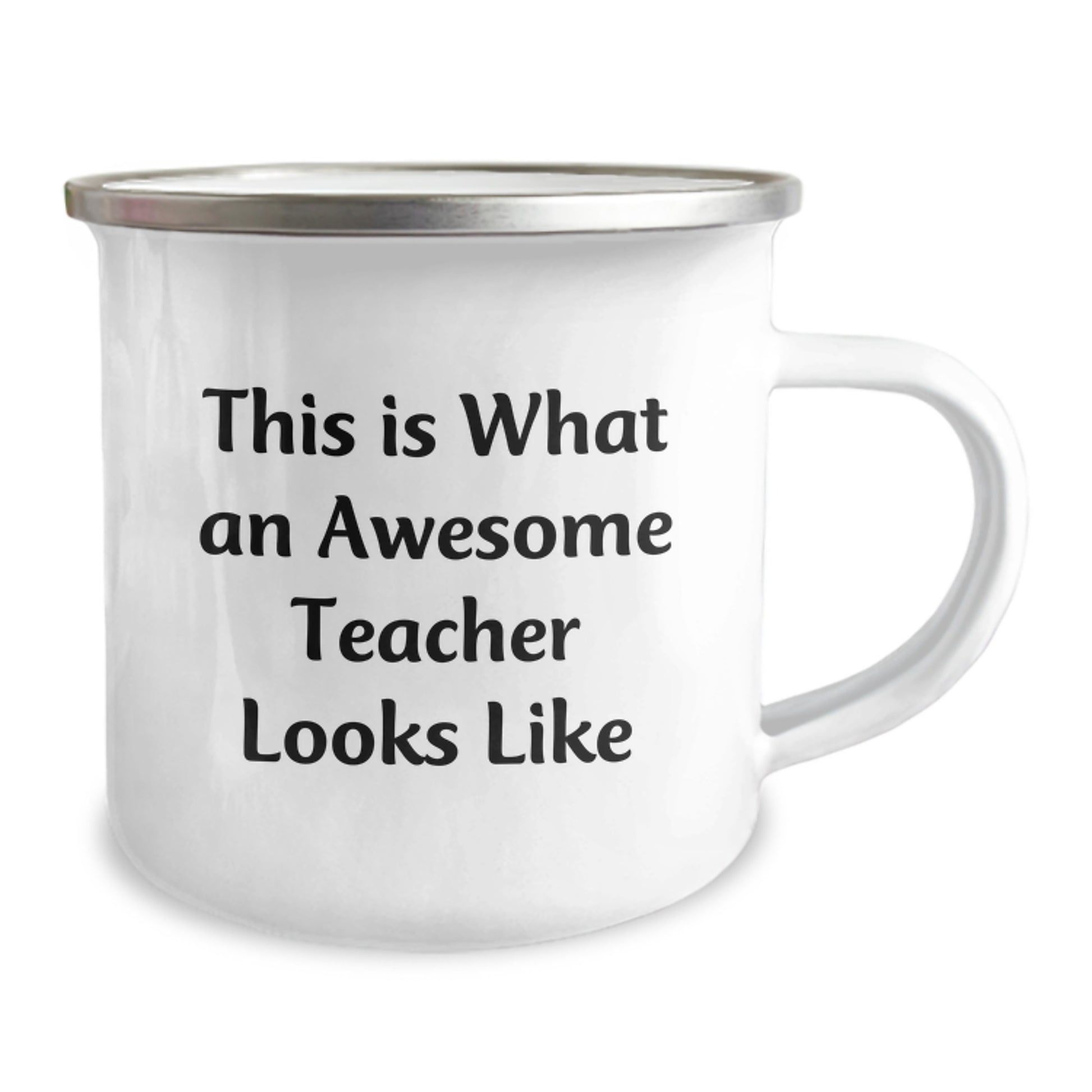 Funny Teacher Gifts from Friends - This Is What An Awesome Teacher Looks Like, Graduation Unique Gifts for Her, Camping Mug - Image 2