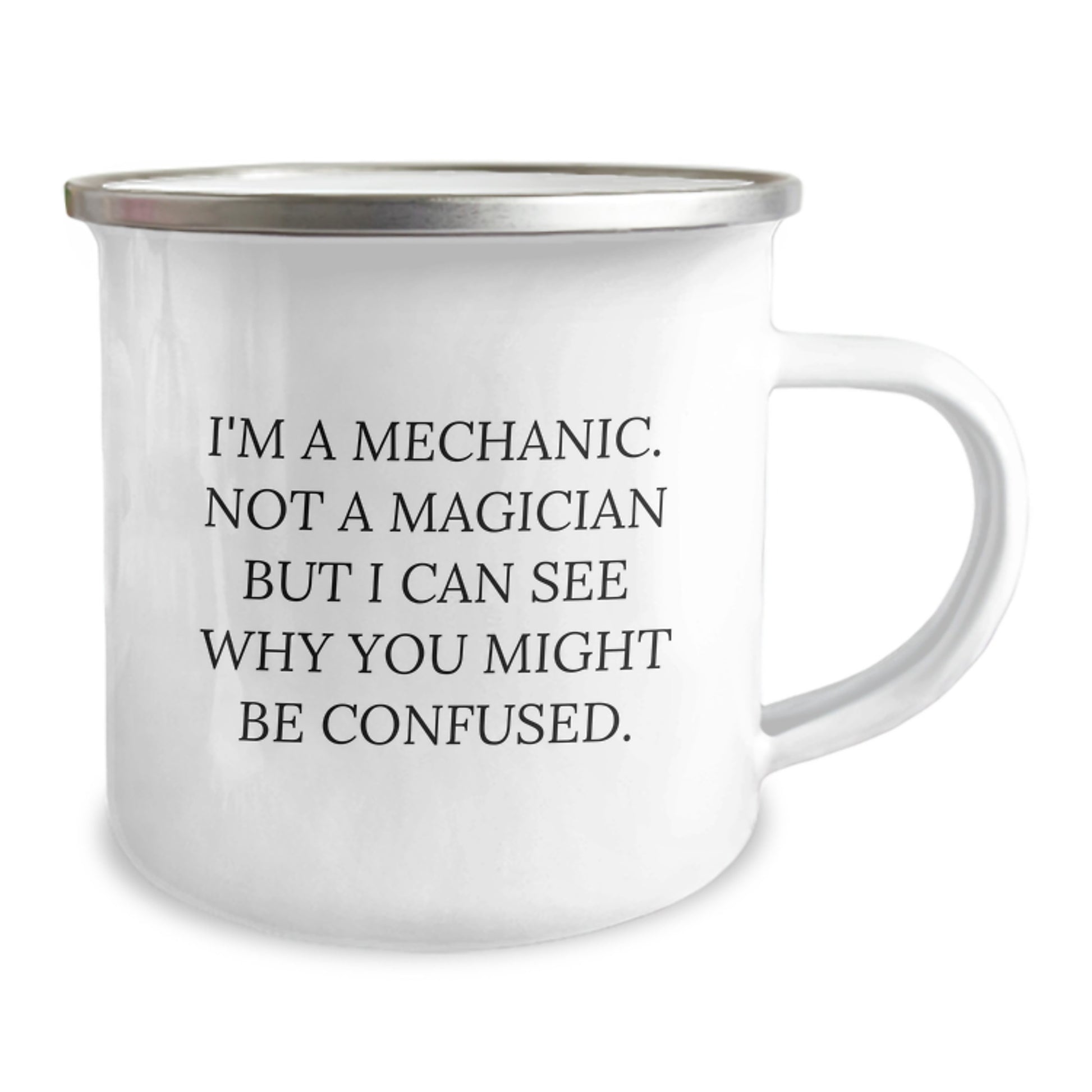 Funny Mechanic Gifts: Gifts from Friends for Mechanic, Camping Mug with Inspirational Quote, Birthday Unique Gifts - Image 2