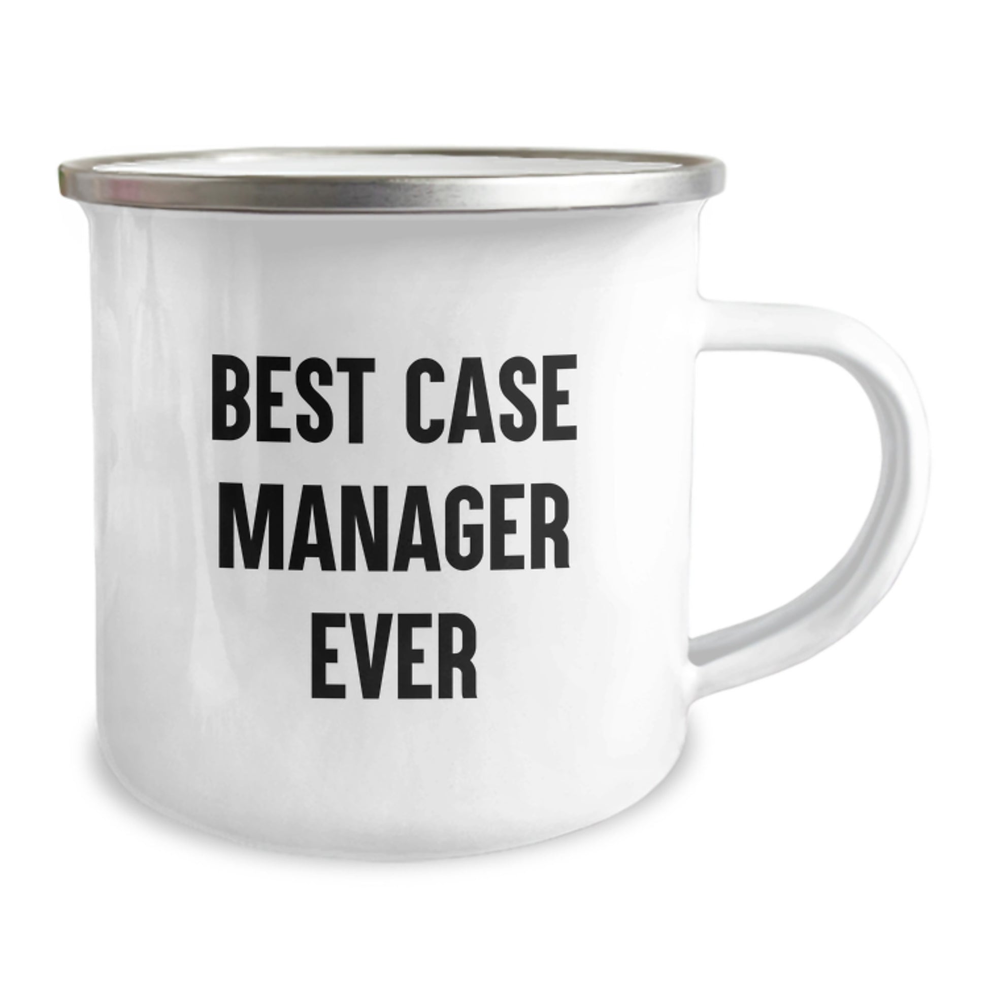 Funny Case Manager Gifts from Friends and Family - Best 'Case Manager Ever' Camping Mug for Christmas Unique Gifts - Image 2