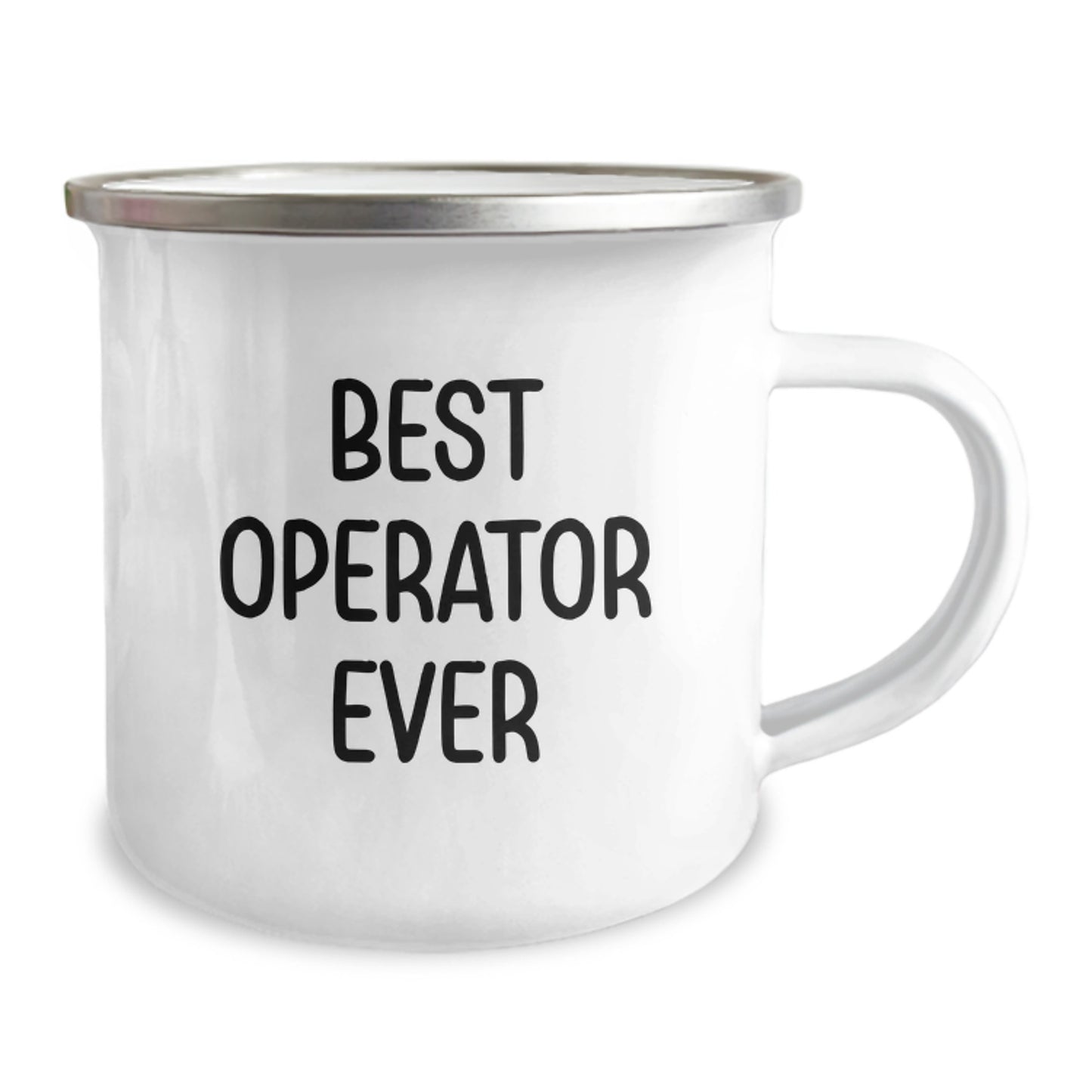 Funny Operator Gifts from Friends, Best Operator Ever Quote Christmas Unique Gifts, Operator Camping Mug - Image 2