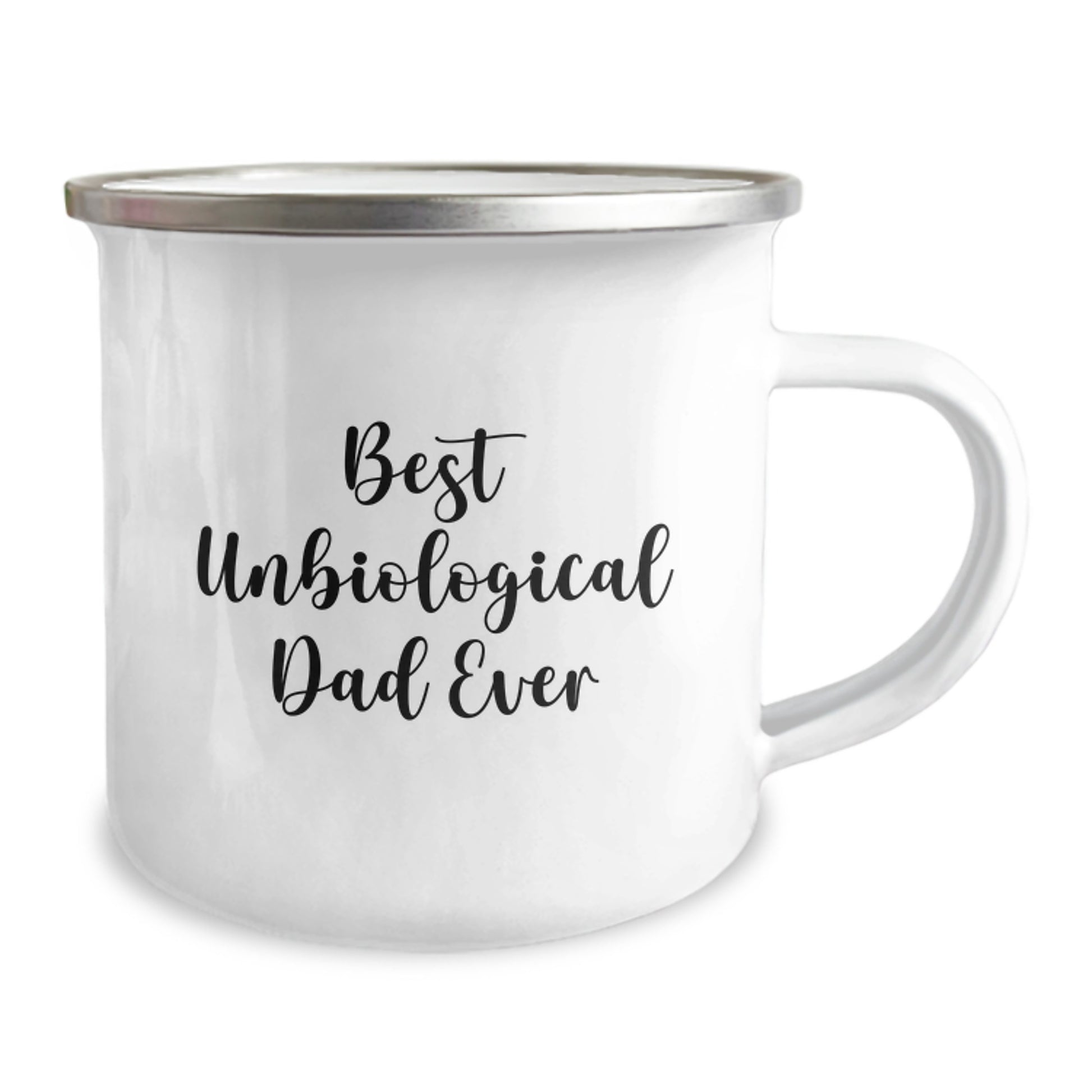 Funny Gifts for Unbiological Dad - Best Unbiological Dad Ever Camping Mug for Men on Christmas, Unique Gifts from Family for Unbiological Dad, Funny Dad Mugs for Camping - Image 2
