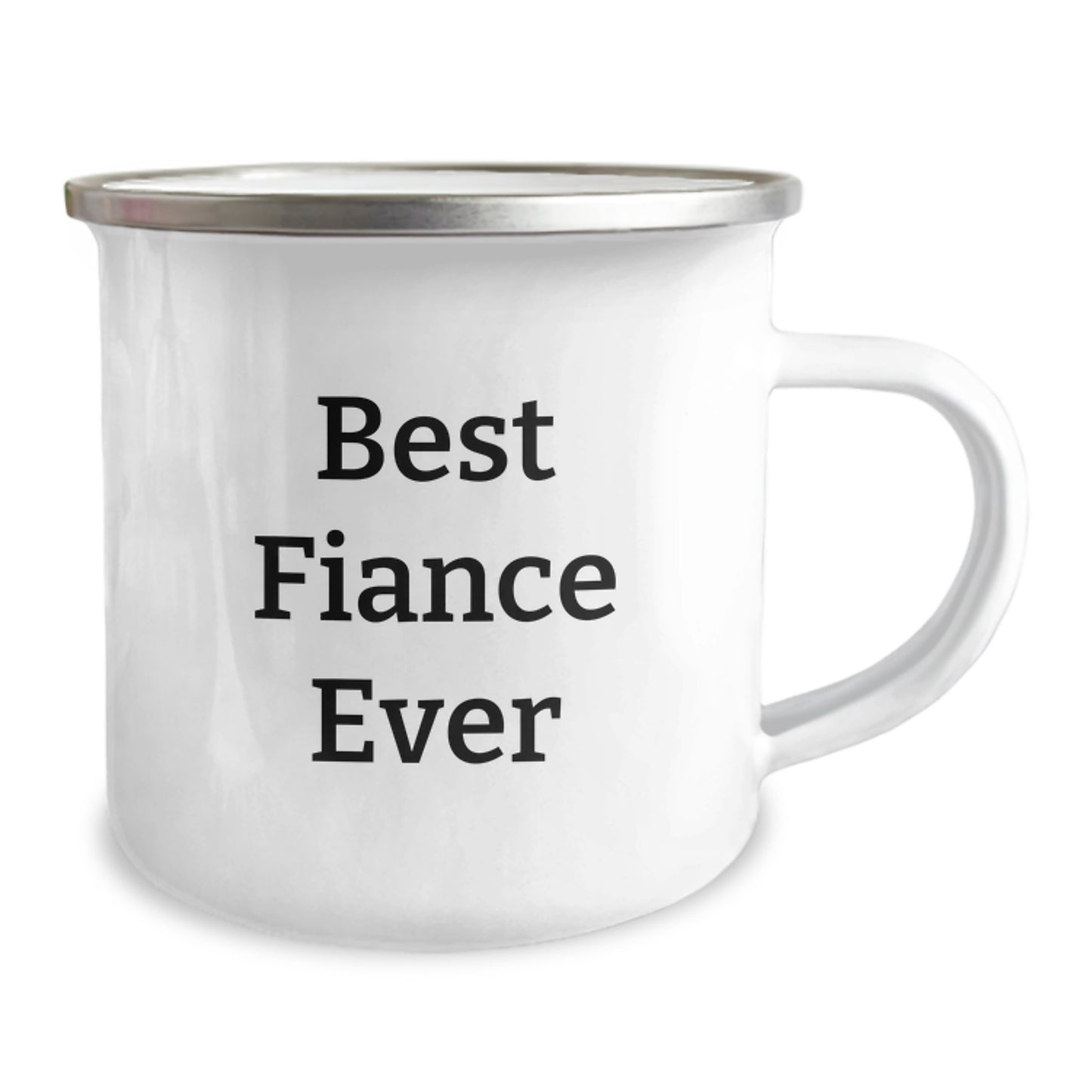 Funny Fiance Gifts, Best Fiance Ever, Camping Mug for Graduation, Gifts from Friends, for Fiance - Image 2