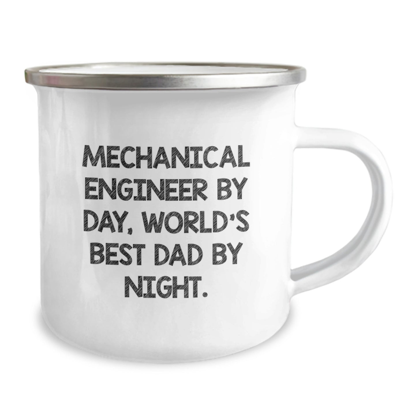Funny Mechanical Engineer Gifts for Men by Day, World's Best Dad by Night - Christmas Unique Presents from Family - Image 2