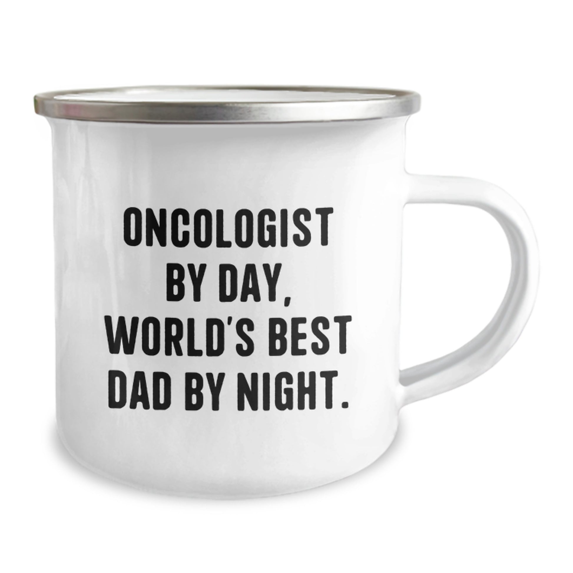 Funny Oncologist Gifts for Him - Camping Mug - Gifts from Men to Oncologist Dad - Image 2