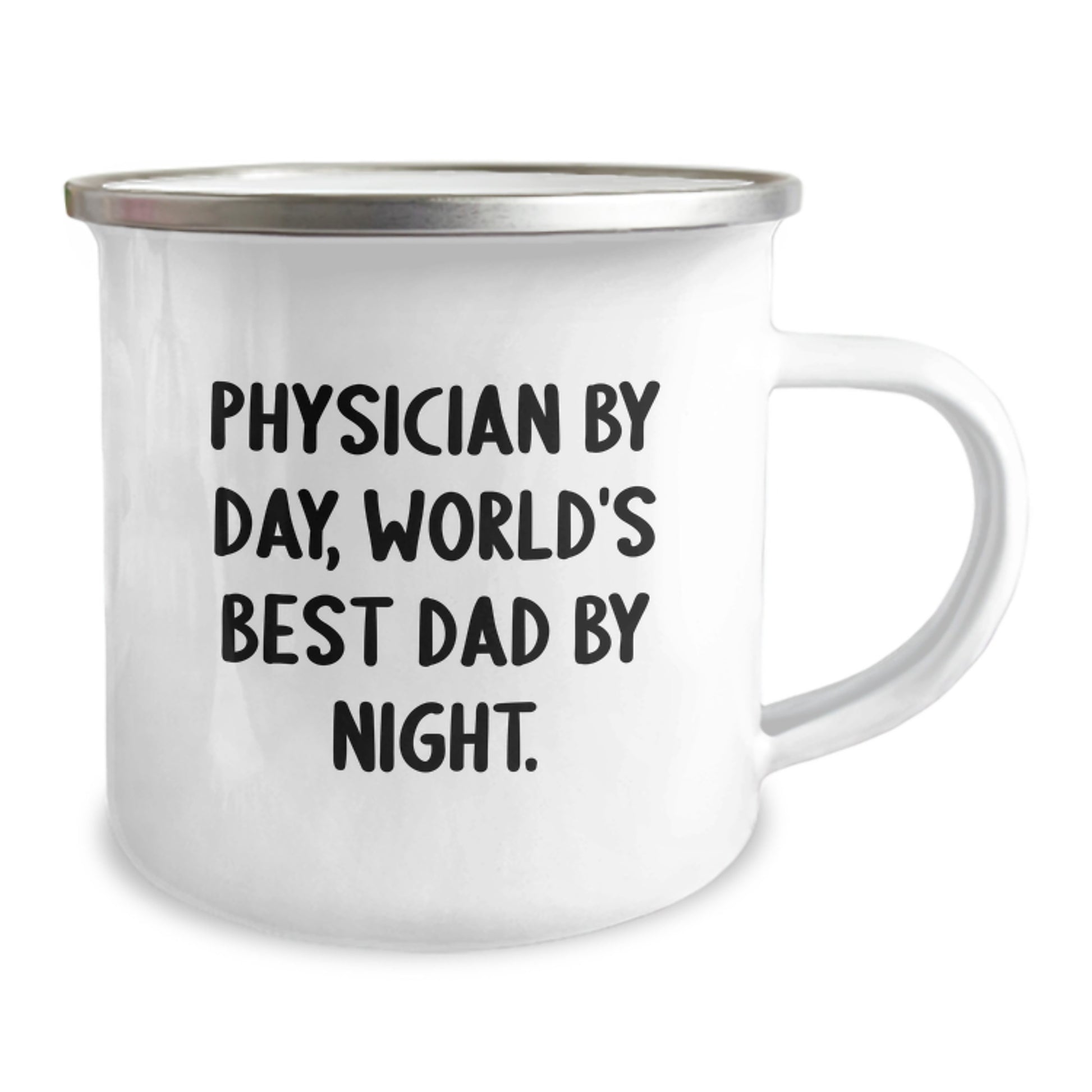 Physician Gifts, Camping Mug, Funny Quote, Graduation Unique Gifts from Dad, For Physician - Image 2