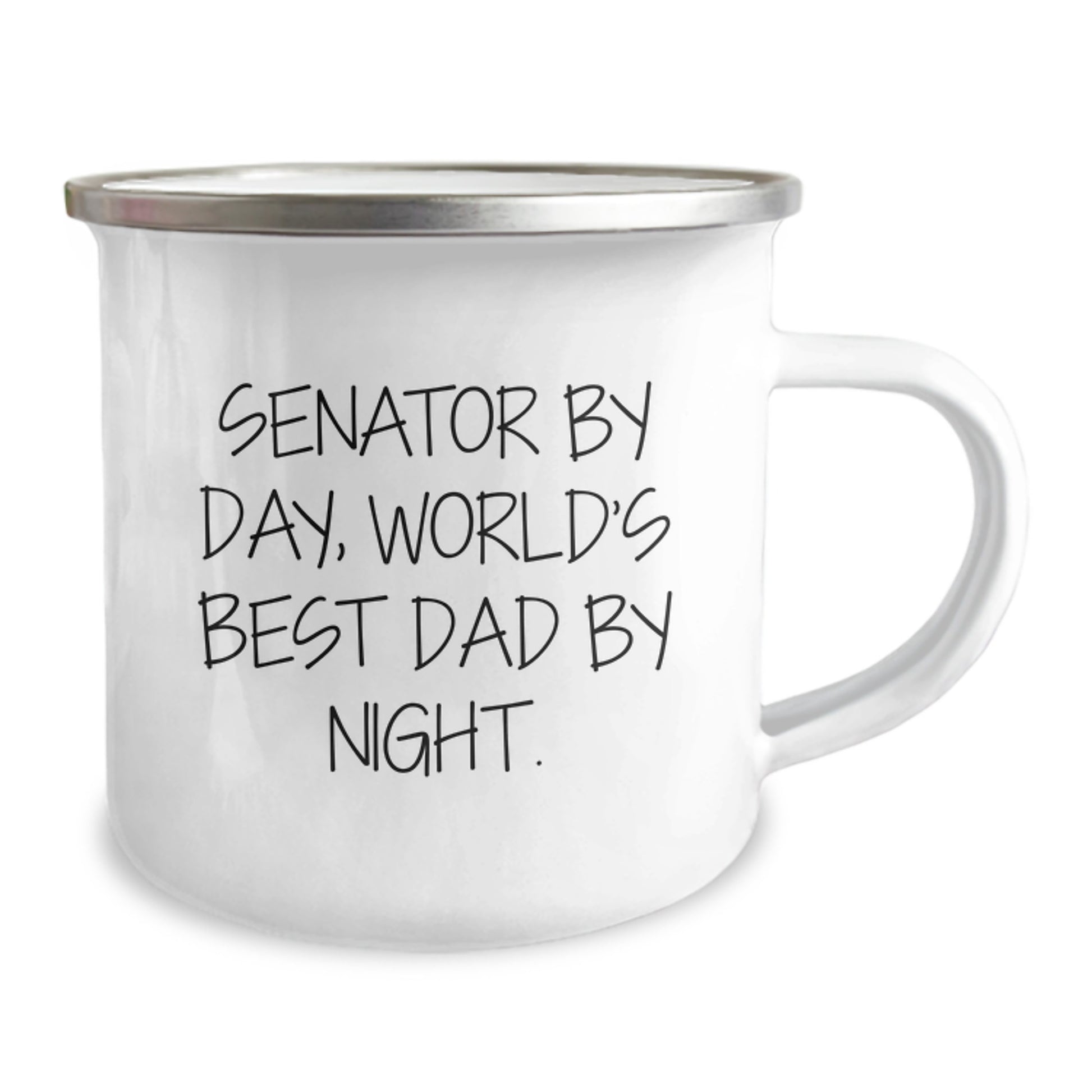 Senator Gifts, Funny Quote, Camping Mug - Gifts from Family to Senator, Unique Birthday Unique Gifts - Image 2