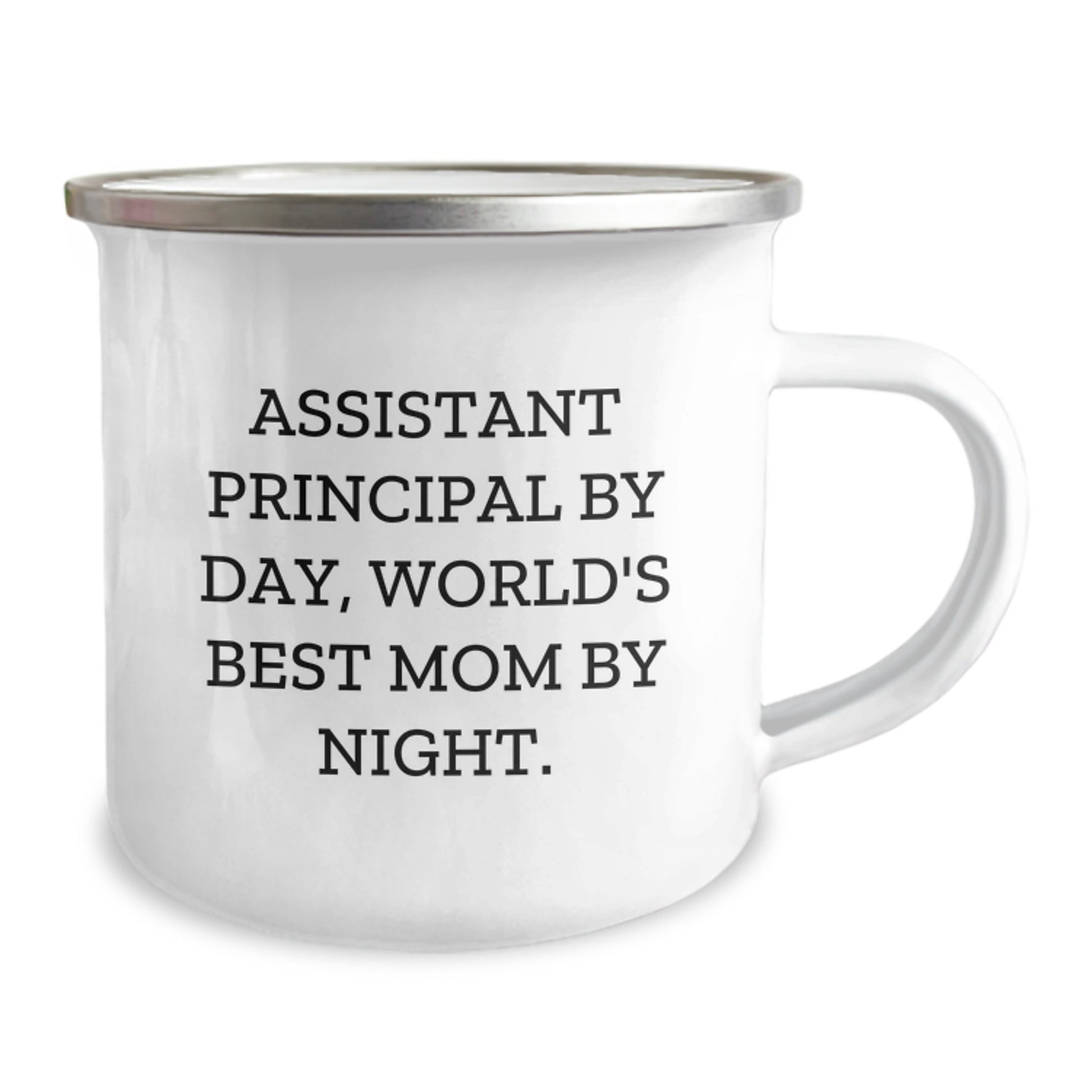 Funny Camping Mug for Assistant Principal Gifts from Family and Friends, Perfect for Christmas Unique Presents - Image 2