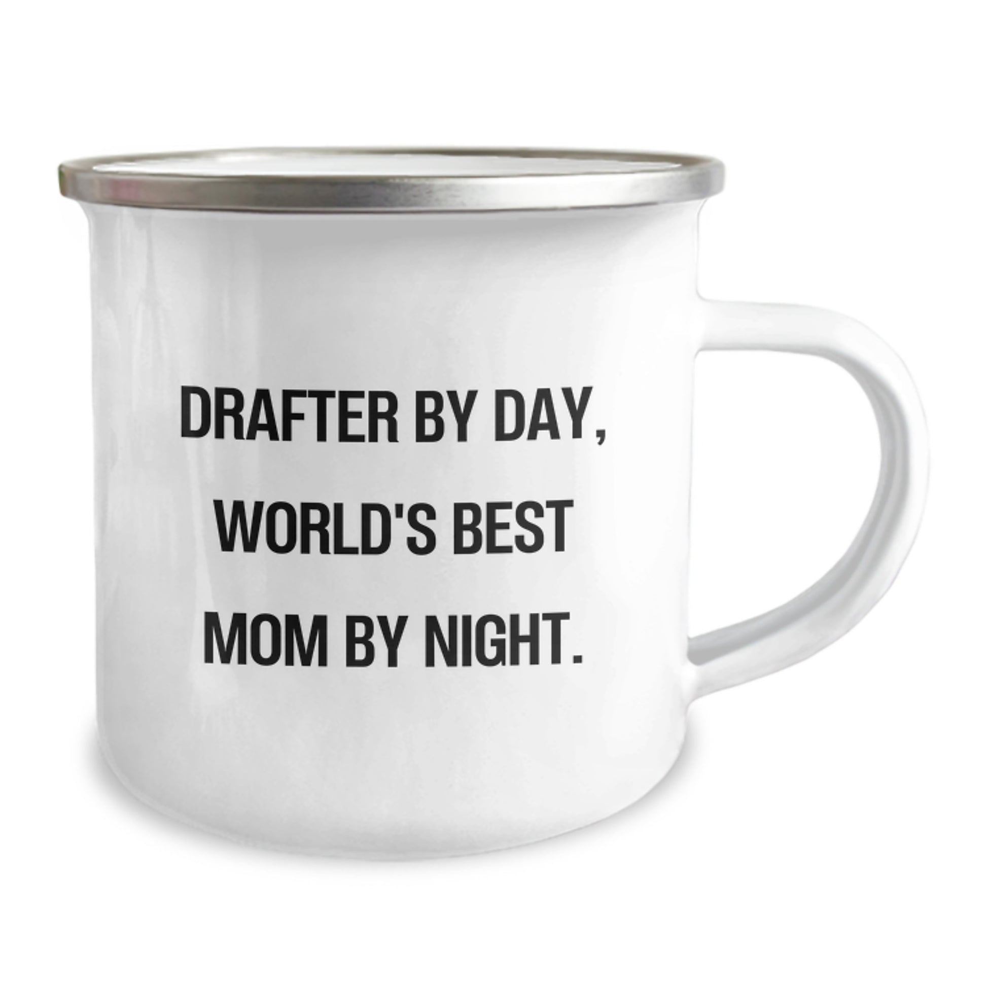 Funny Drafter Gifts for Him, Drafter By Day, World's Best Dad By Night Camping Mug, Unique Valentine's Gifts from Husband to Drafter - Image 2