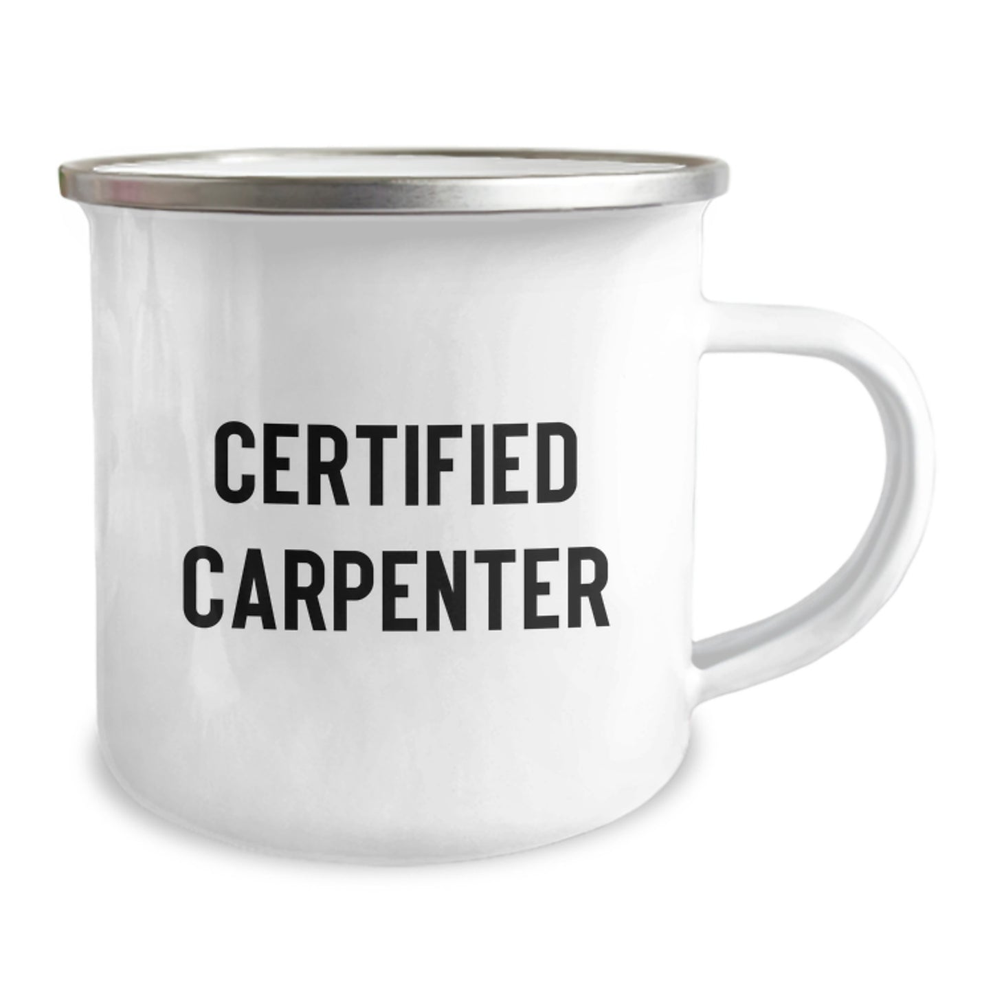 Funny Carpenter Gifts, Christmas Unique Mugs for Men, Camping Mug 'I'm Not Lazy, I'm Just on Carpenter Time' - Image 2