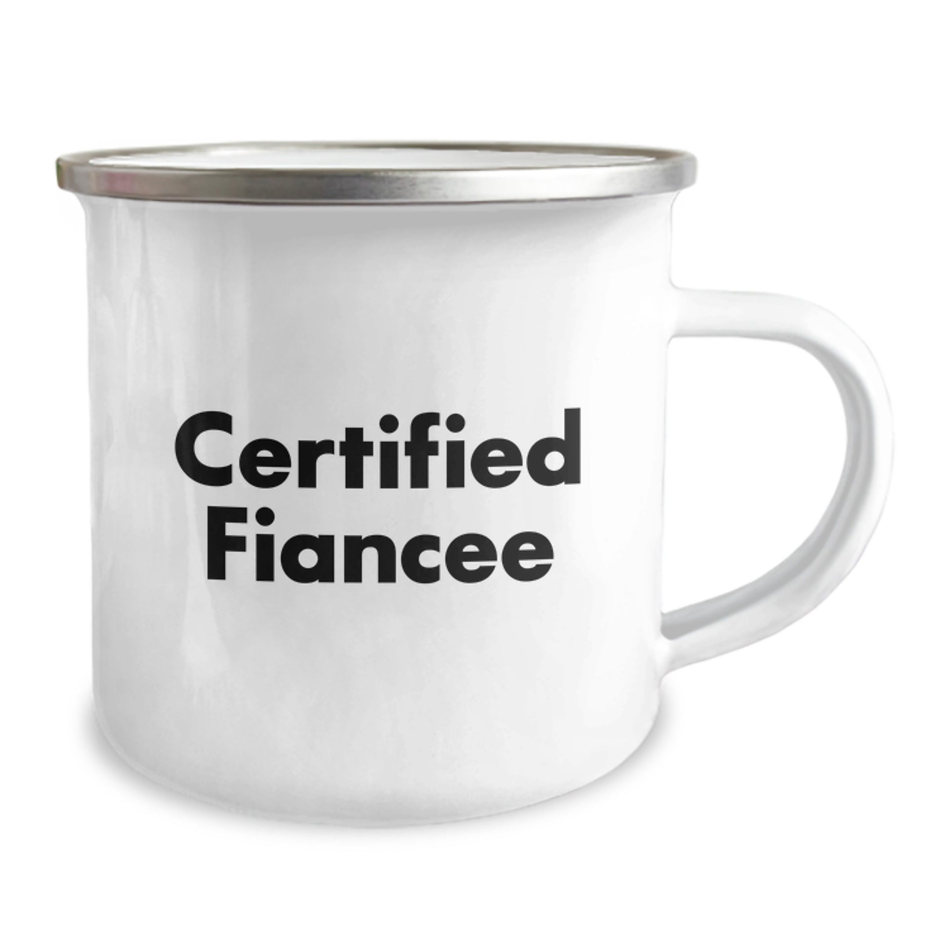 Funny Gifts from Men to Fiancee, Christmas Unique Camping Mug, 'You're the Adventure I Need' - Image 2