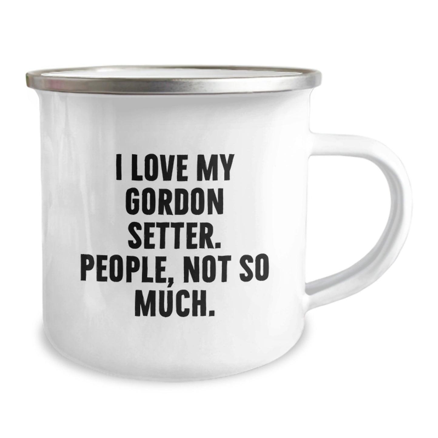 Funny Gordon Setter Dog Lover Christmas Unique Gifts from Friends for Men Camping Mug - Image 2