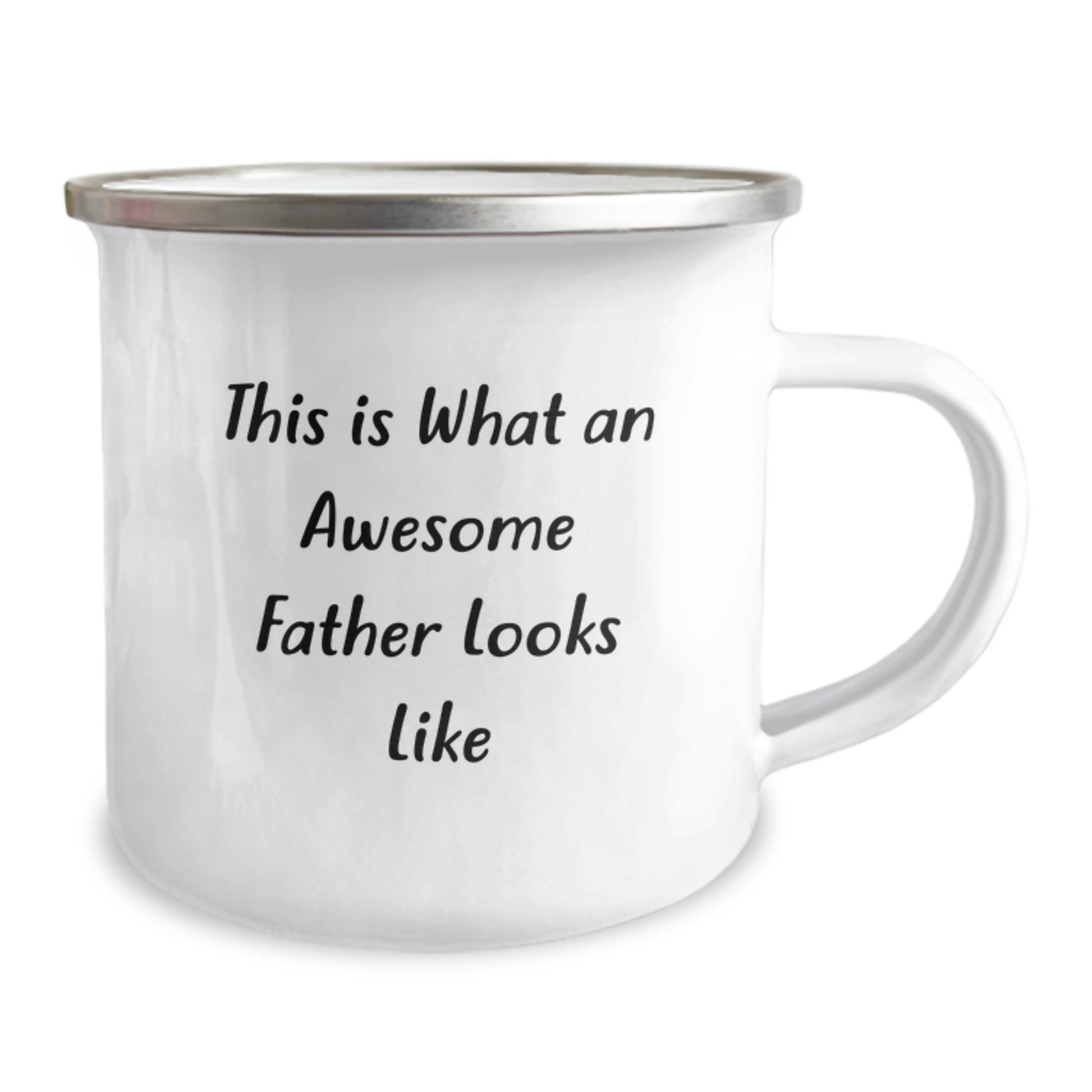 Funny Father Camping Mug This Is What An Awesome Father Looks Like Gift for Dad by Men Gifts from Family this Christmas - Image 2
