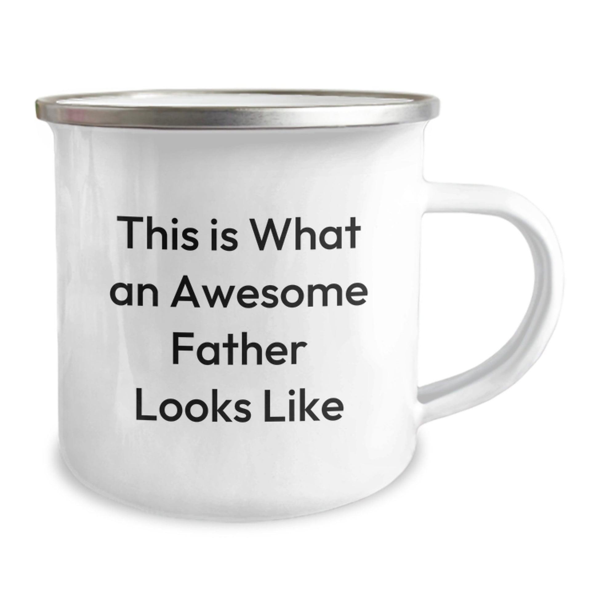 Funny Father Gifts, Unique Camping Mugs, This Is What An Awesome Father Looks Like, Gifts for Dad from Family, Perfect Christmas Memorable Presents - Image 2