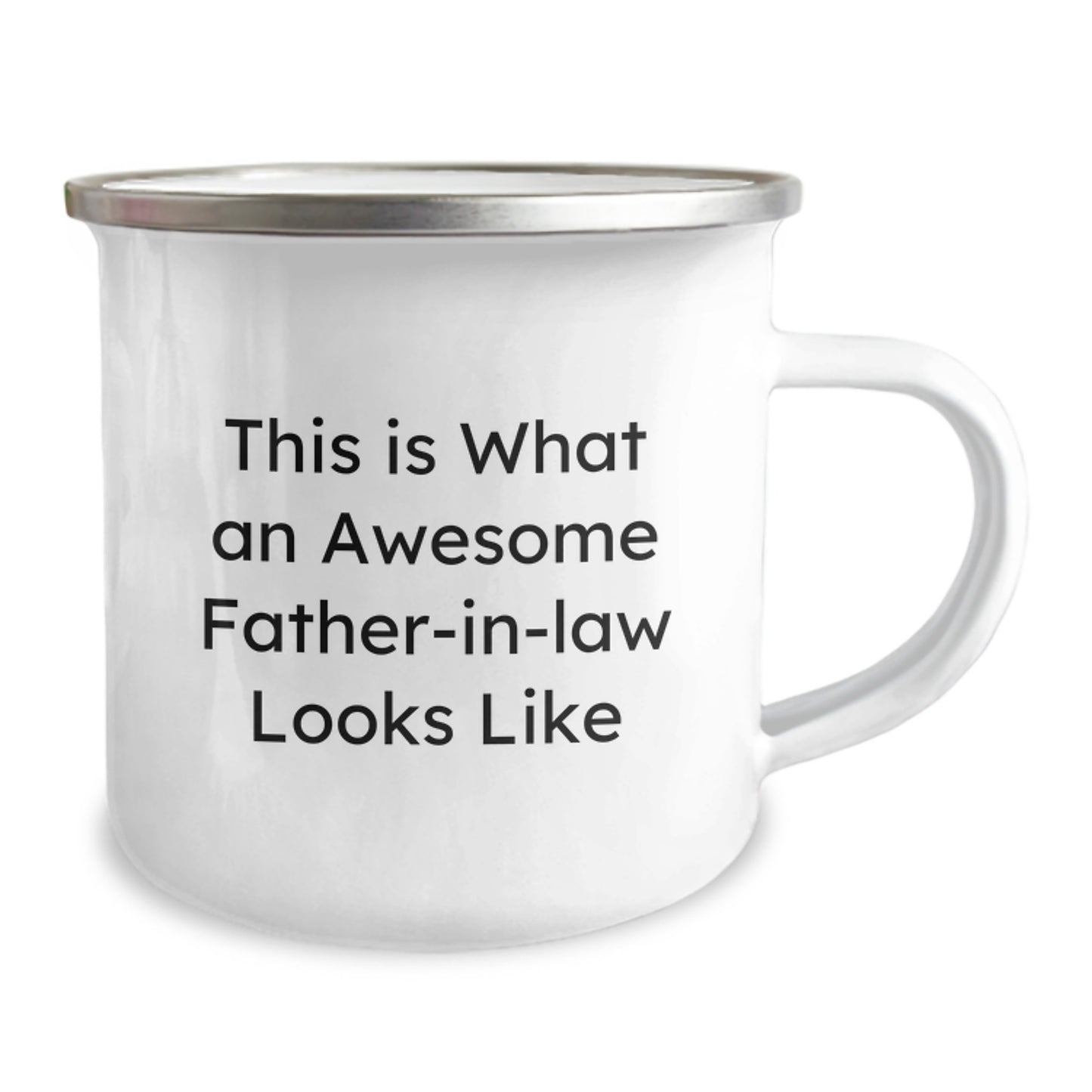 Awesome Father-in-law Gifts, Funny Quote Camping Mug for Graduation, Gifts from Family - Image 2