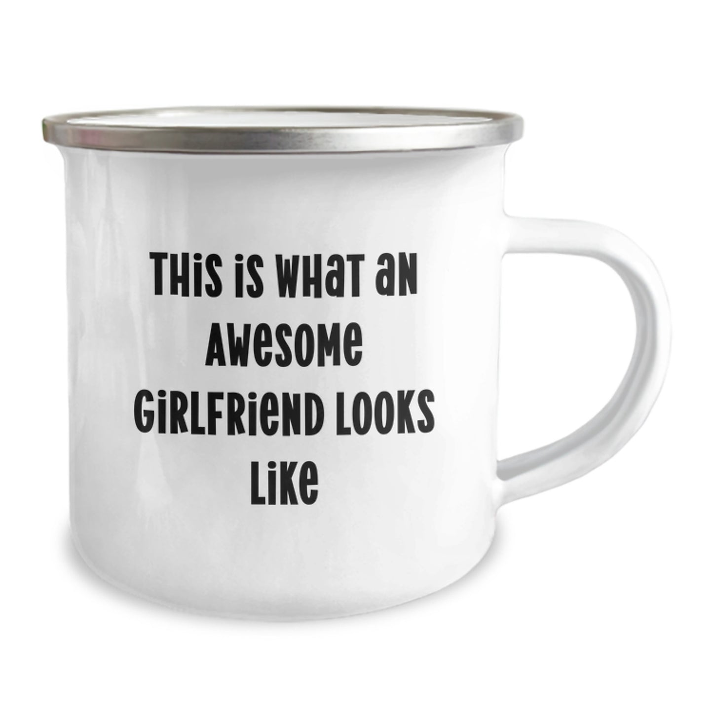 Funny Sweetheart Gifts from Friends - This Is What An Awesome Sweetheart Looks Like, Graduation Unique Gifts for Her, Camping Mug - Image 2