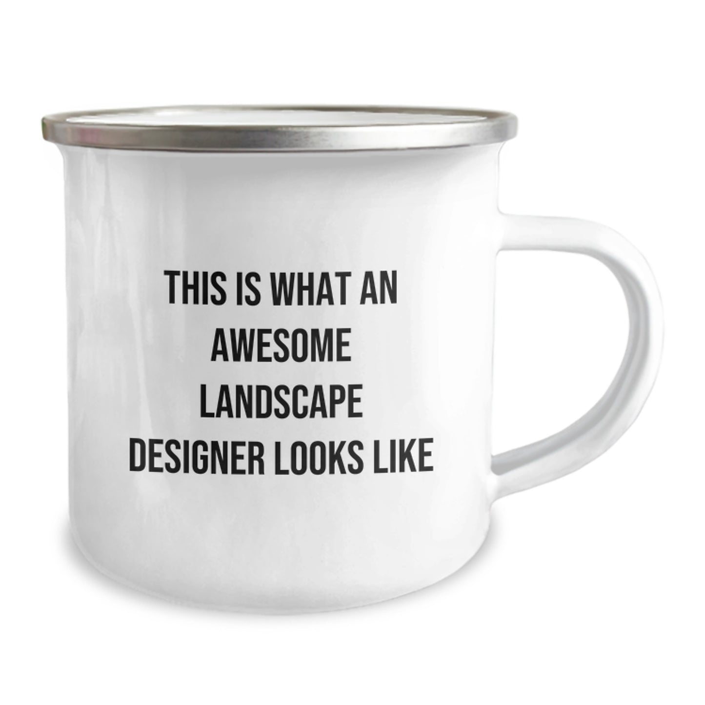 Unique Valentine's Gifts from Friends to Landscape Designer - This Is What An Awesome Landscape Designer Looks Like Funny Camping Mug - Image 2
