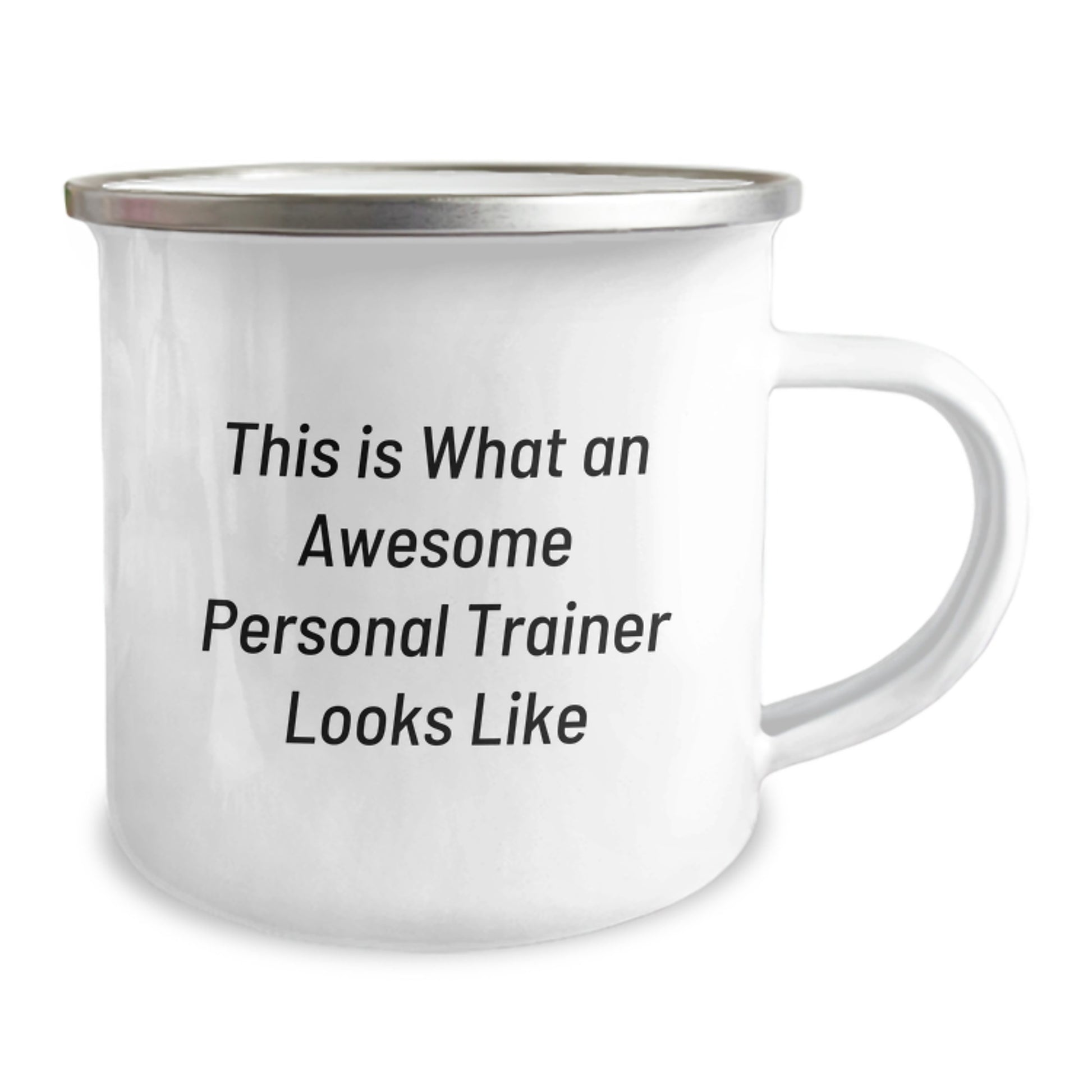 Funny Personal Trainer Gifts from Friends - This Is What An Awesome Personal Trainer Looks Like Camping Mug for Birthday, Gifts for Personal Trainers, 12 oz Stainless Steel with Enamel Finish - Image 2