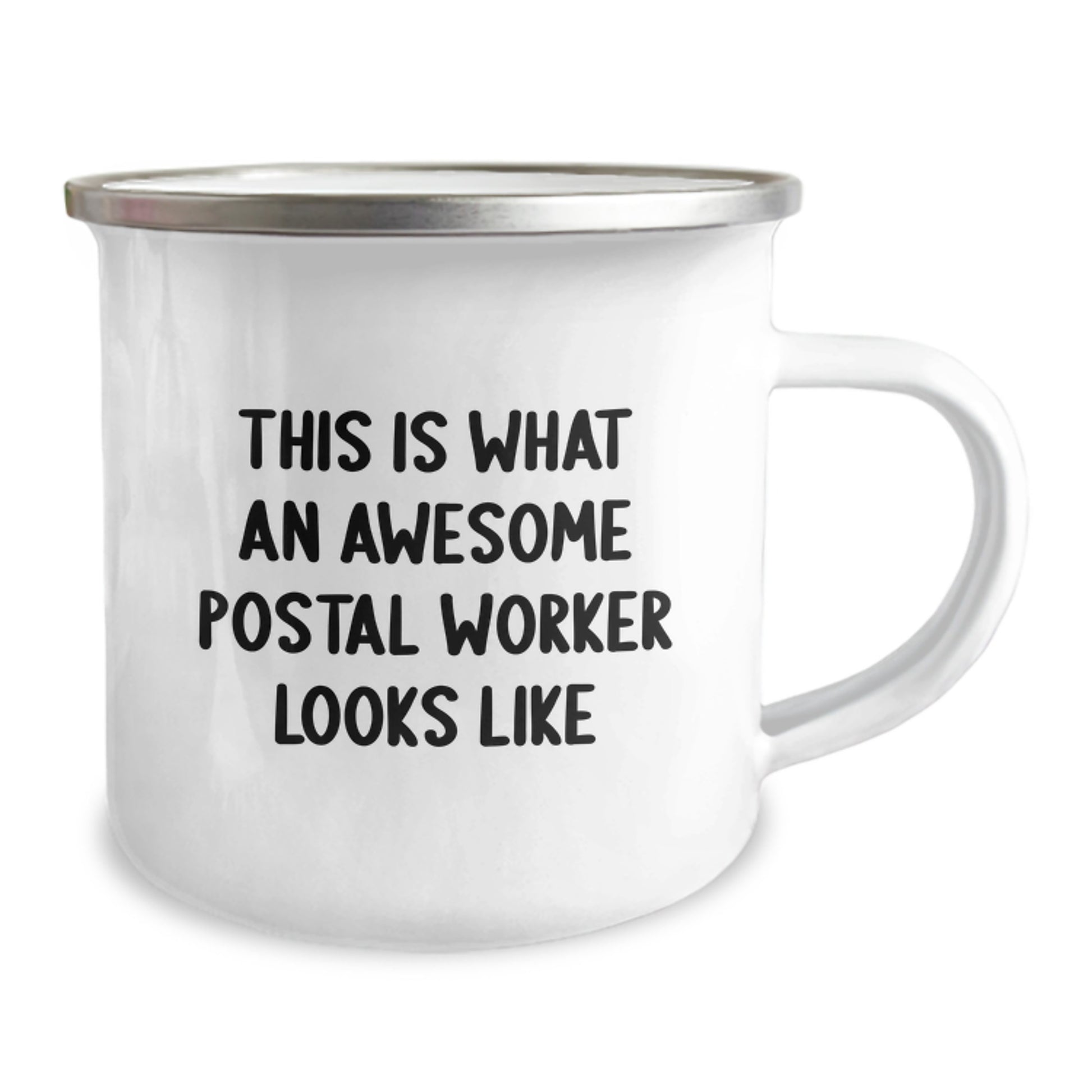 Funny Postal Worker Gifts, Inspirational Quote on Camping Mug, Gifts from Friends for Postal Worker Birthday - Image 2