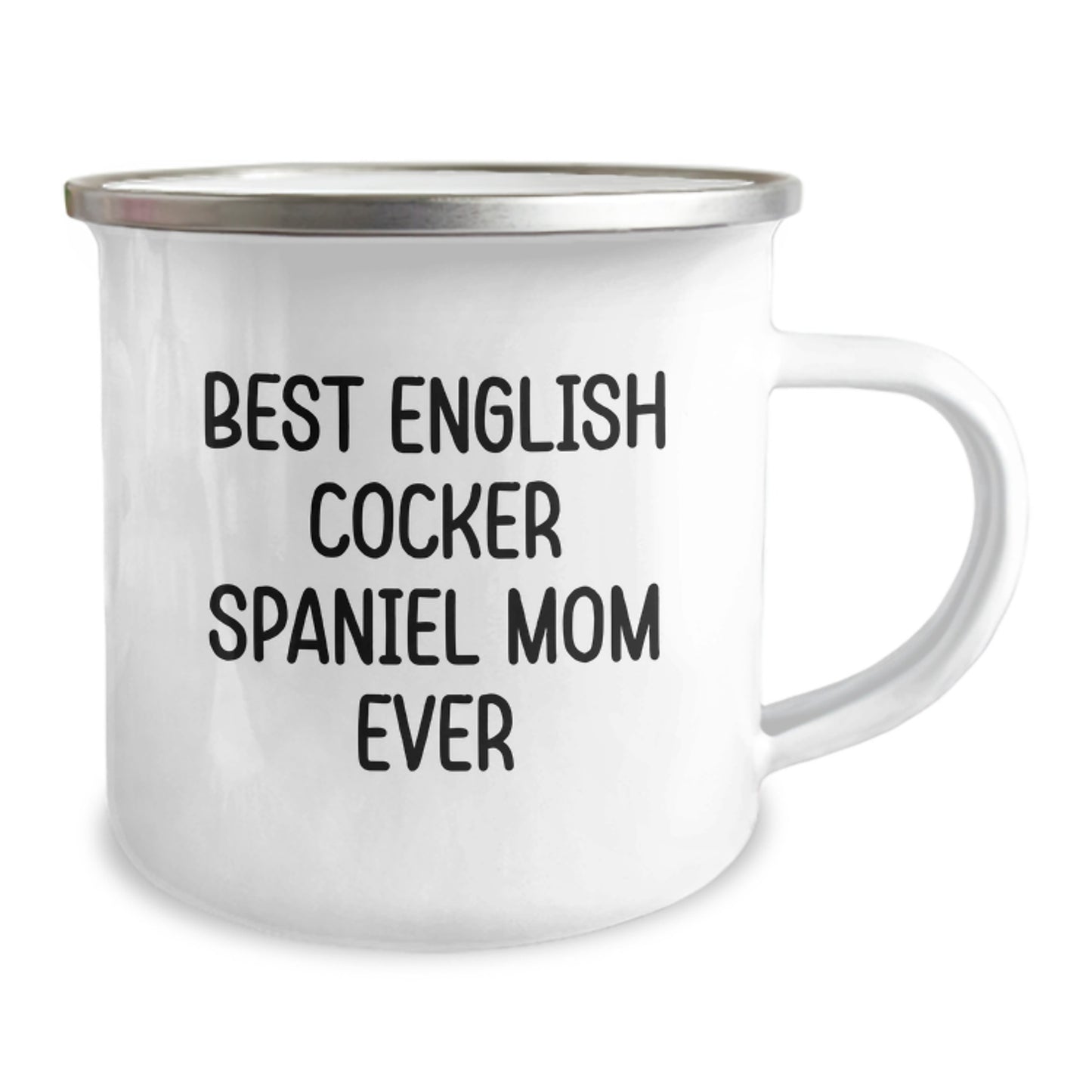 Funny English Cocker Spaniel Dog Mom Unique Valentine's Gifts from Lover for English Cocker Spaniel Dog Lover - Camping Mug - Image 2