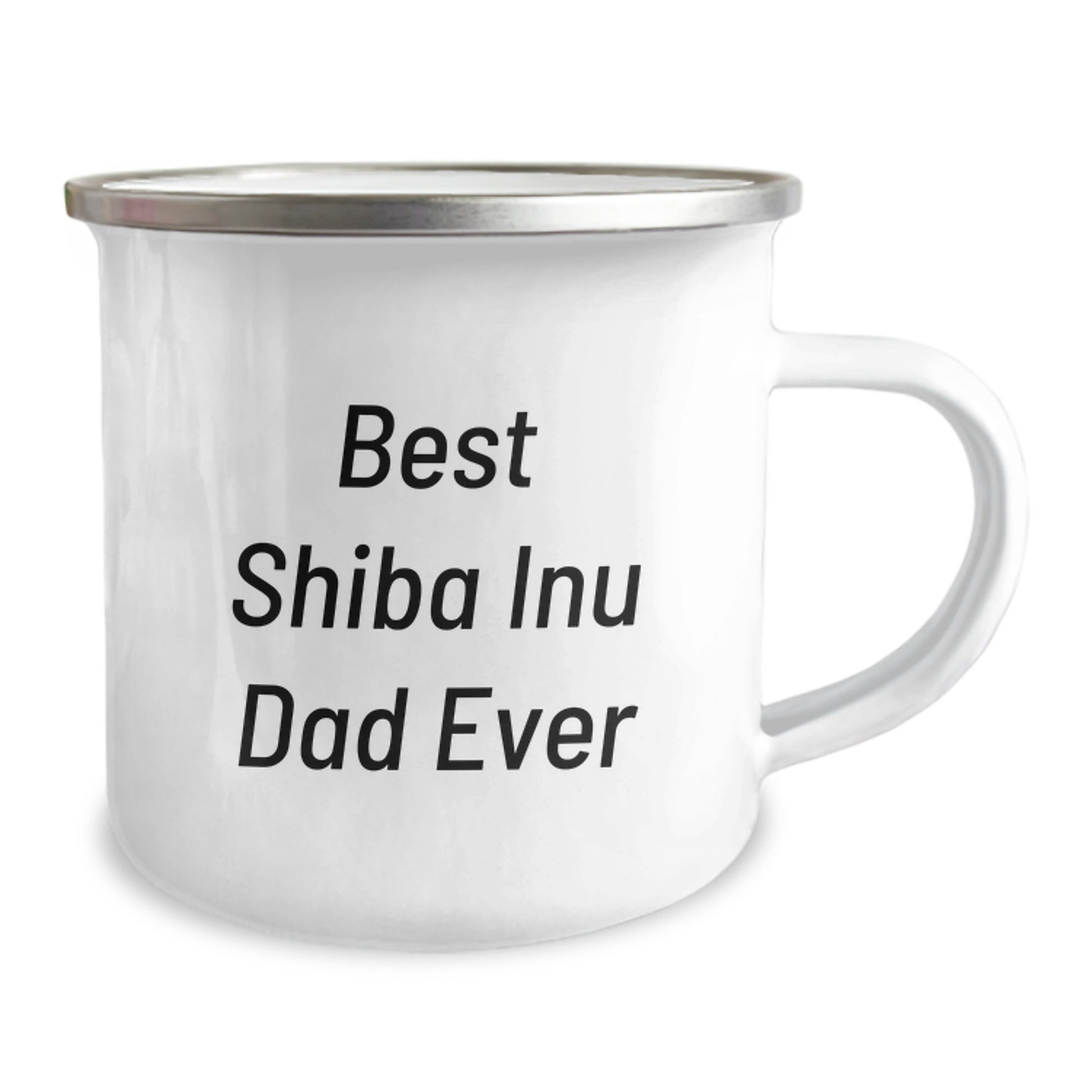 Funny Shiba Inu Dog Dad Gifts from Men to Friends for Shiba Inu Dog Camping Mug Best Ever - Image 2