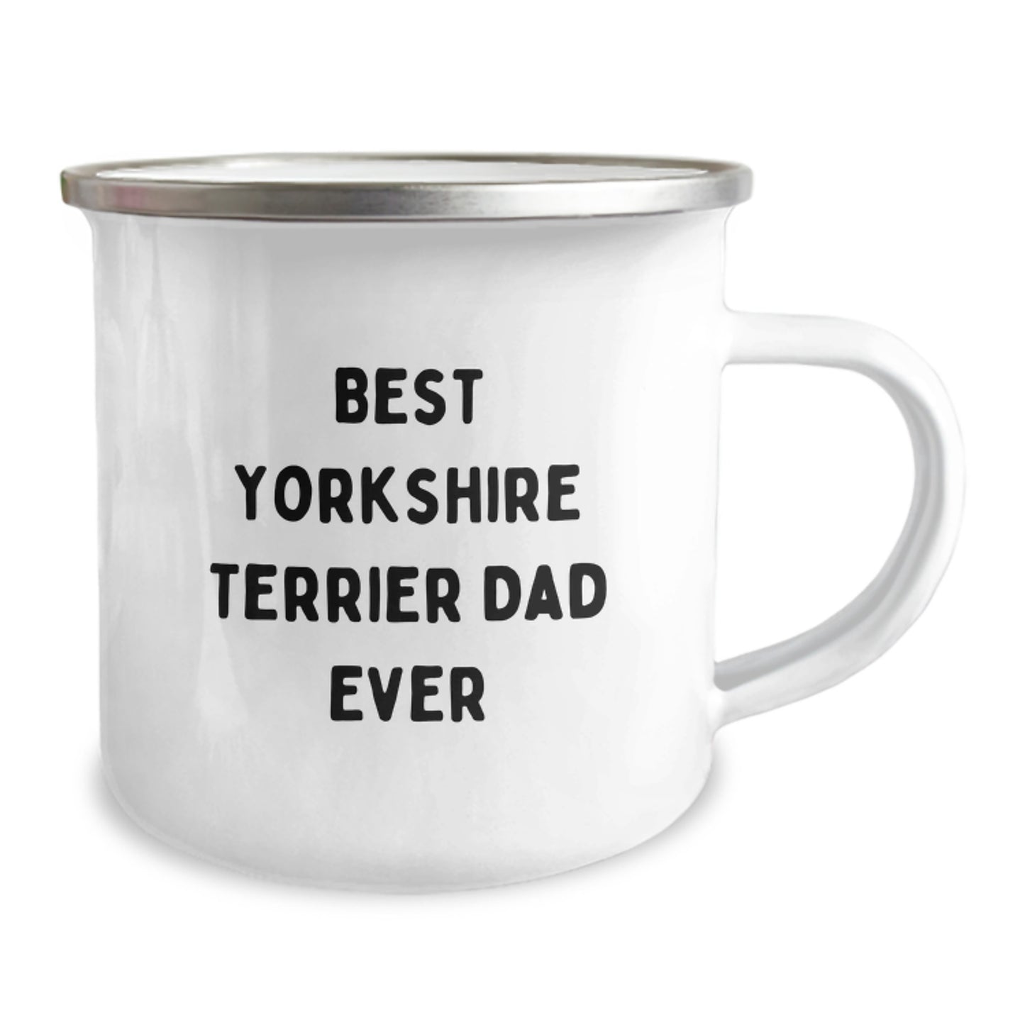 Funny Yorkshire Terrier Dog Camping Mug Gifts for Best Yorkshire Terrier Dad Ever, Birthday Unique Gifts from Men, Gifts for Yorkshire Terrier Dog Lovers, Yorkshire Terrier Dog Enthusiasts - Image 2
