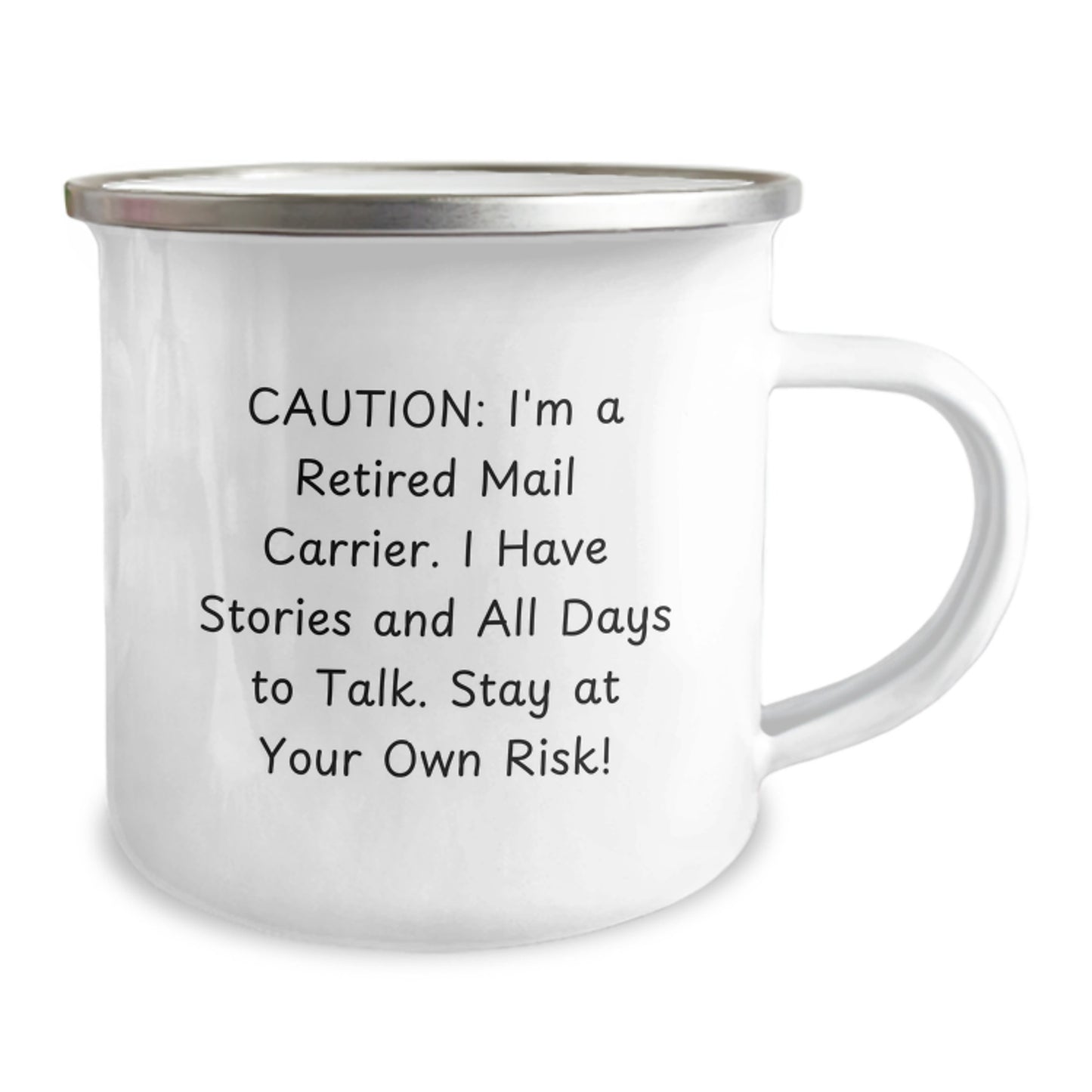 Funny Mail Carrier Gifts from Friends and Family, Stay at Your Own Risk! Christmas Unique Mug for Mail Carrier Lovers - Image 2