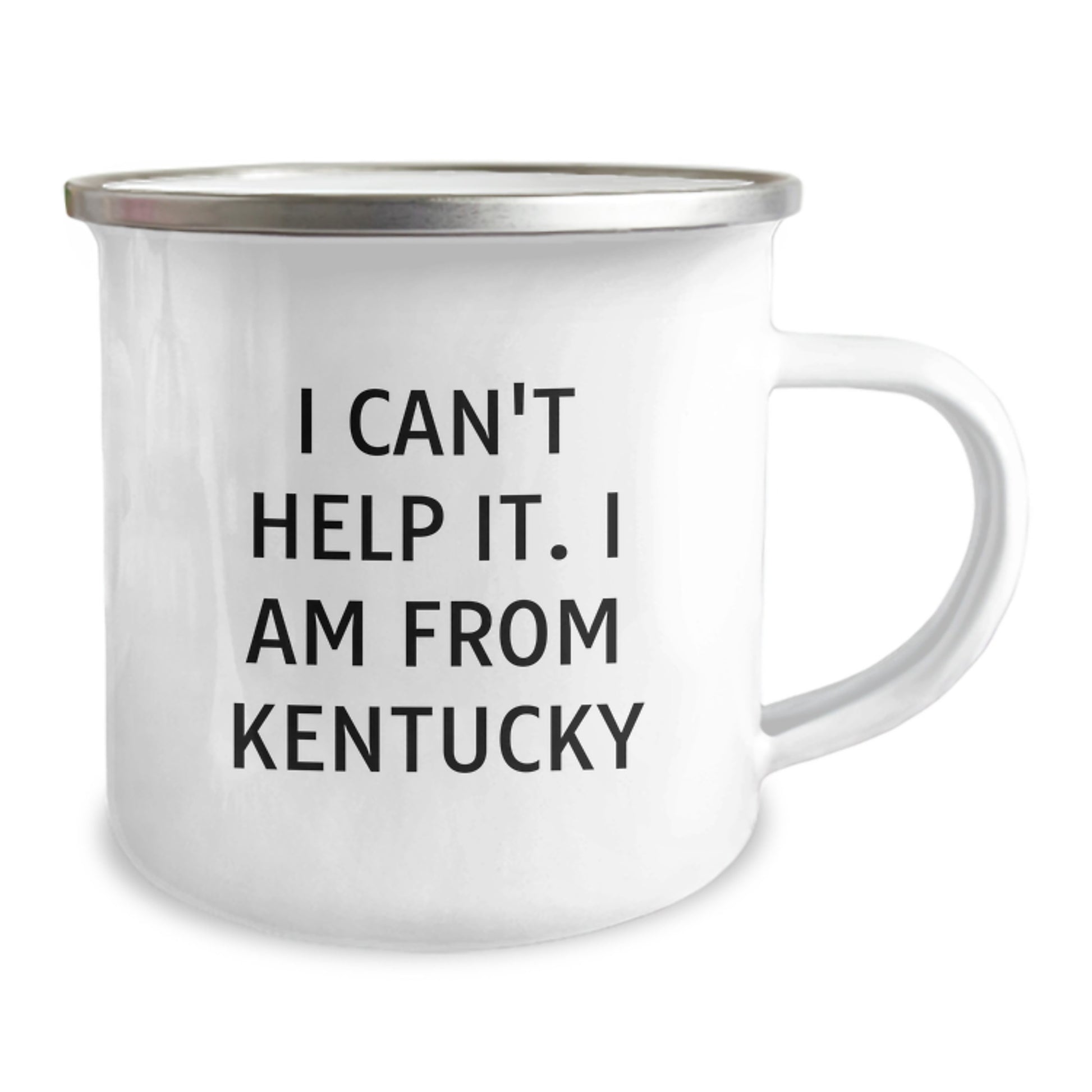 Kentucky Proud Gifts from Friends and Family, I Can't Help It. I Am From Kentucky, Unique Camping Mug for Kentucky Graduates - Image 2