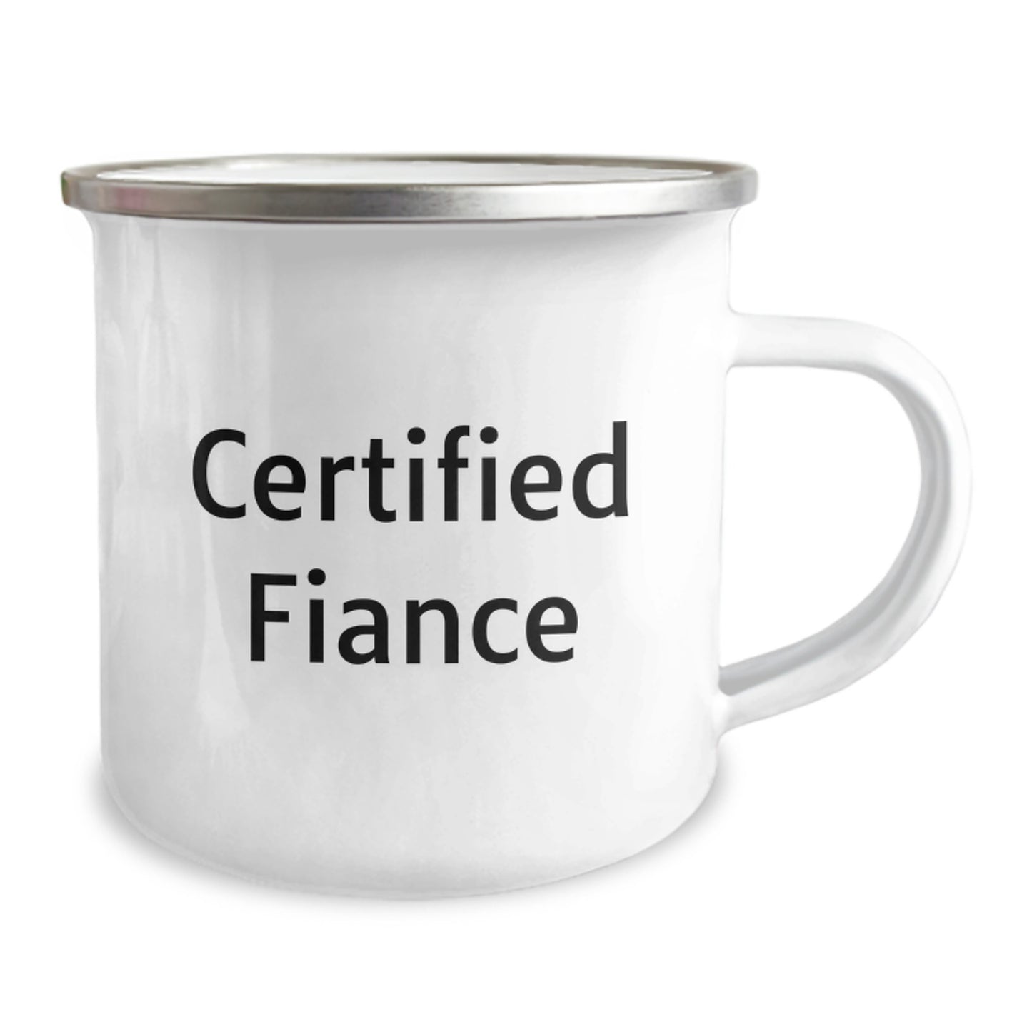 Funny Fiance Gifts from Men to Women - Camping Mug for Fiancee - Christmas Unique Gifts - Image 2