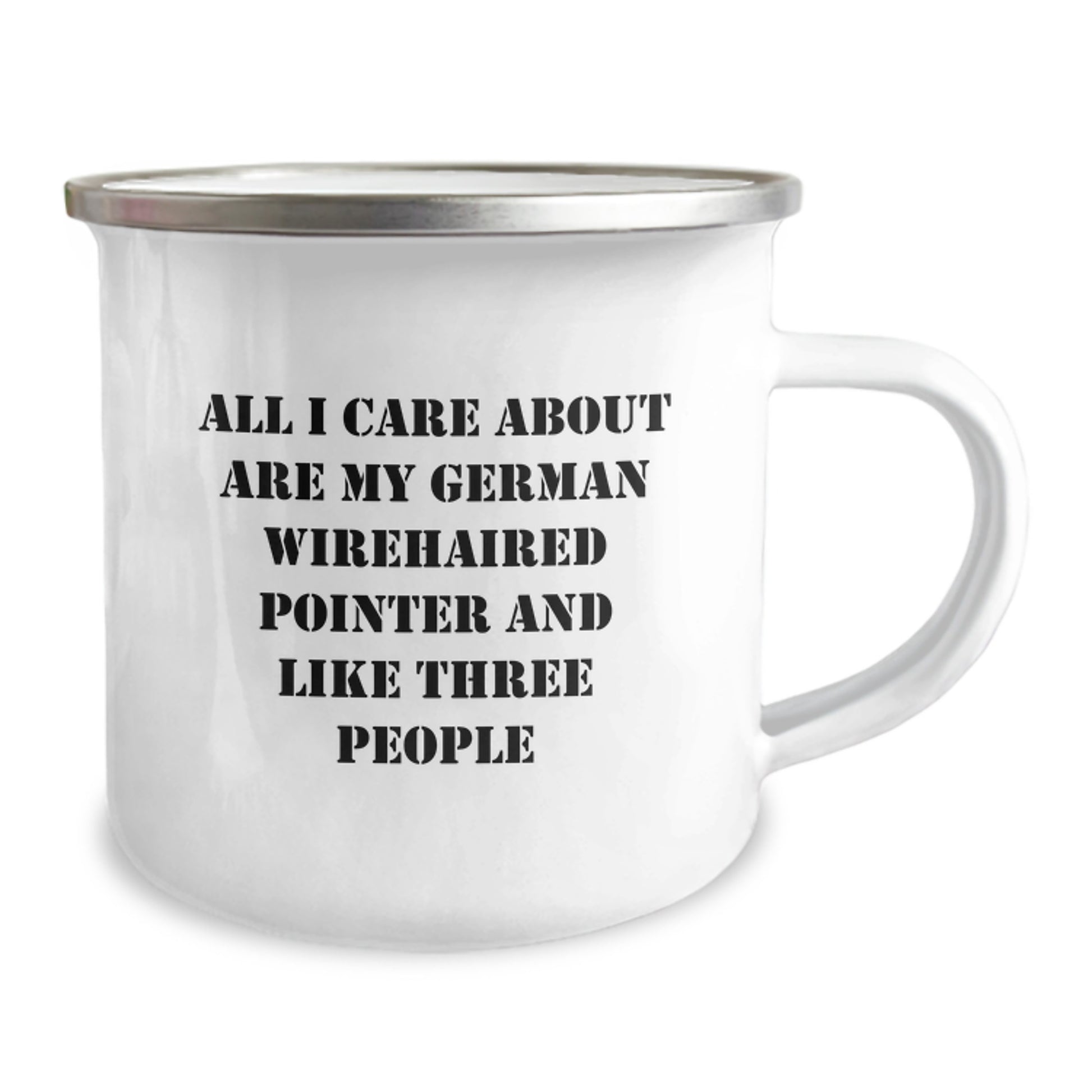 German Wirehaired Pointer Dog Gifts, Funny Quote Mug, Camping Mug for German Wirehaired Pointer Dog Lovers, Birthday Unique Gift from Friends - Image 2