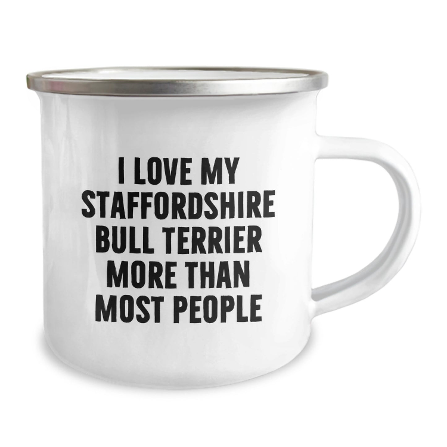 Funny Staffordshire Bull Terrier Dog Quotes Gifts from Friends, Gifts for Staffordshire Bull Terrier Dog Lovers, Birthday Unique Mugs for Camping - Image 2