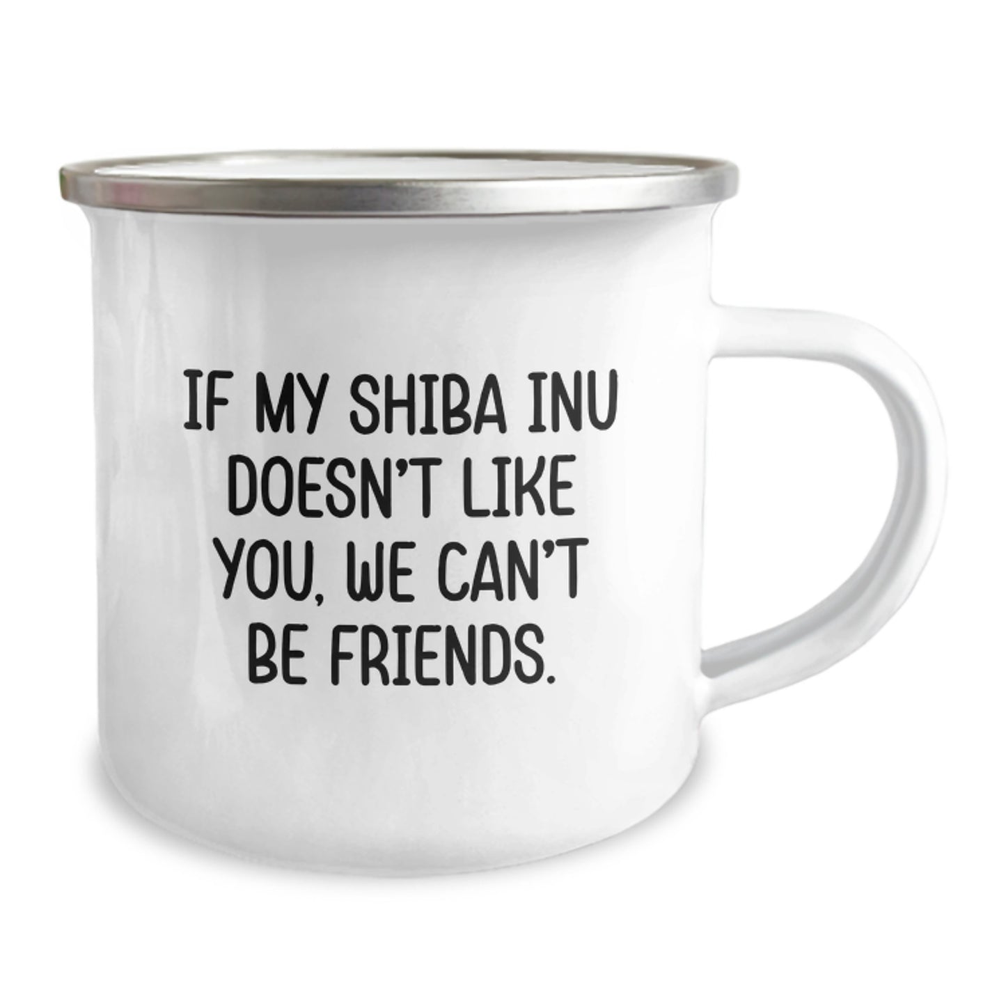 Shiba Inu Dog Lover Funny Camping Mugs Gifts from Friends and Family for Valentine's Unique - Image 2
