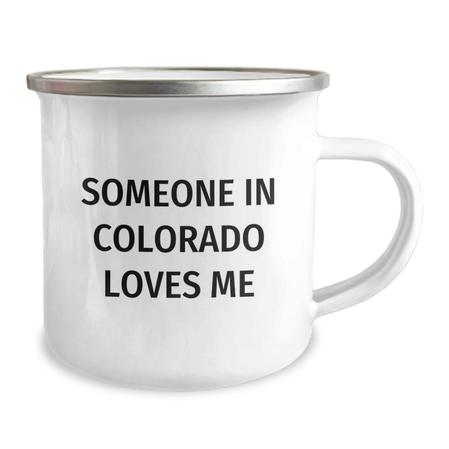 Colorado Camping Mug Gifts from Friends - 'Someone In Colorado Loves Me' - Unique Birthday Unique Gift for Men, Women, and Family - Image 2