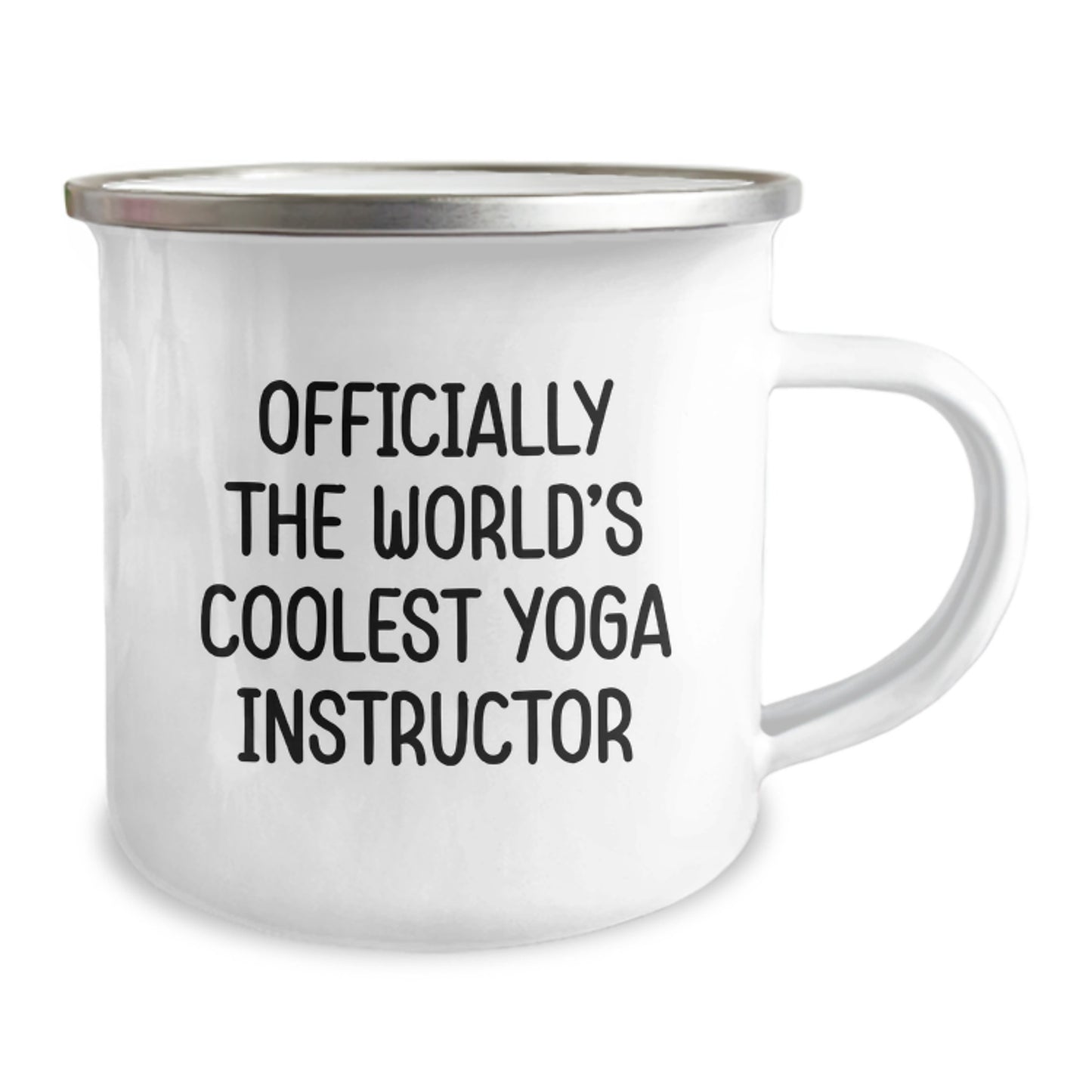 Funny Yoga Instructor Gifts from Friends, Unique Birthday Unique Gifts for Men, Camping Mug with Coolest Quote - Image 2