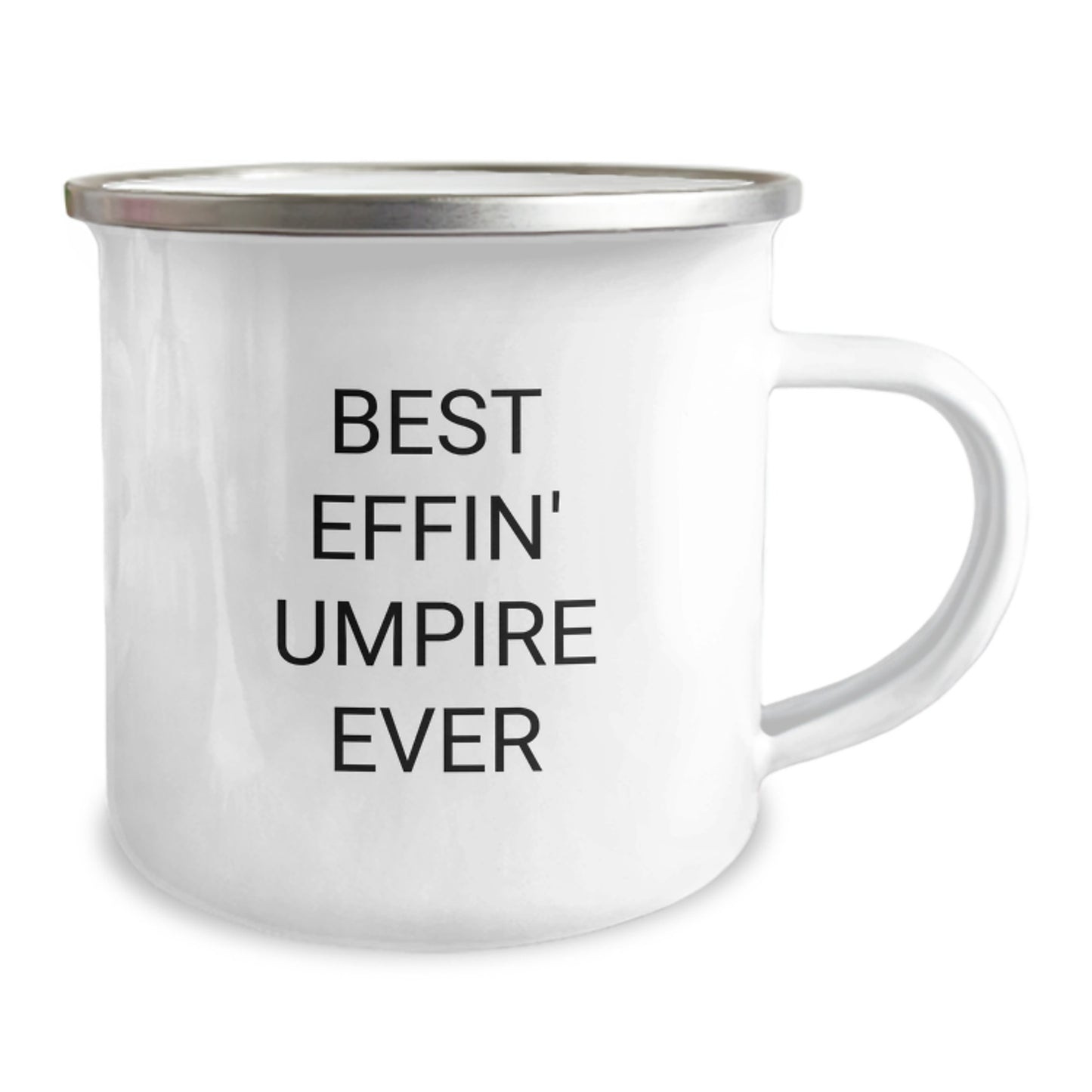 Funny Umpire Gifts for Friends, Best Effin' Umpire Ever Camping Mug with Humor, Christmas Unique Gifts from Family - Image 2