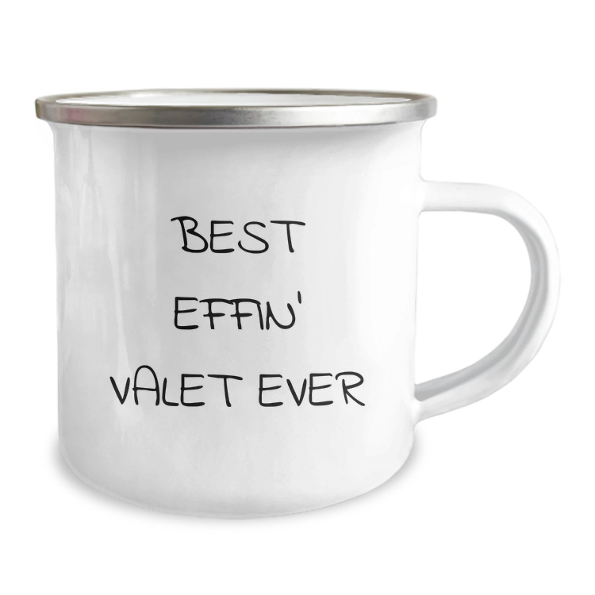 Funny Valet Gifts for Men, Best Effin' Valet Ever Camping Mug, Christmas Unique Gifts from Friends - Image 2