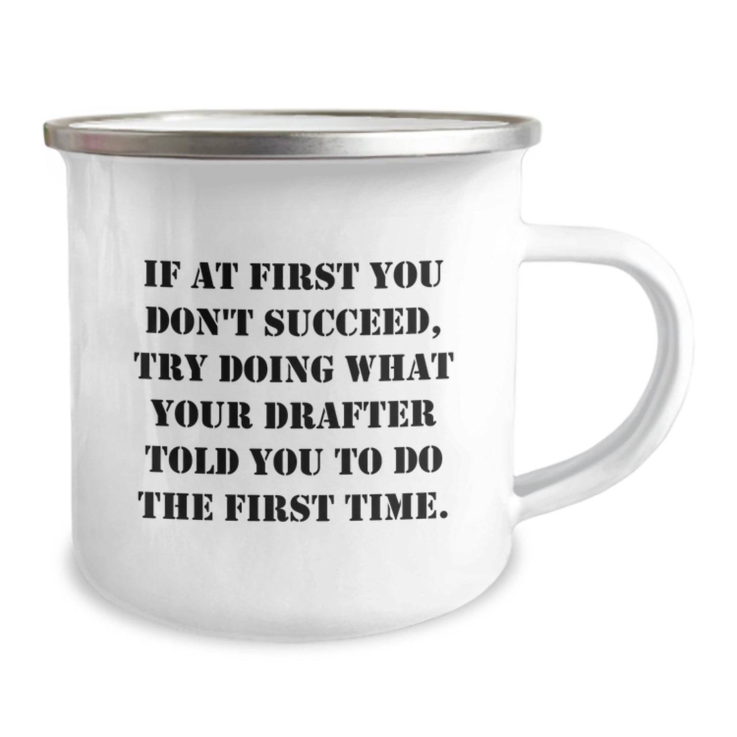 Funny Drafter Gifts from Men to Friends, Unique Camping Mug for Drafter Enthusiasts, Christmas Unique Gifts - Image 2