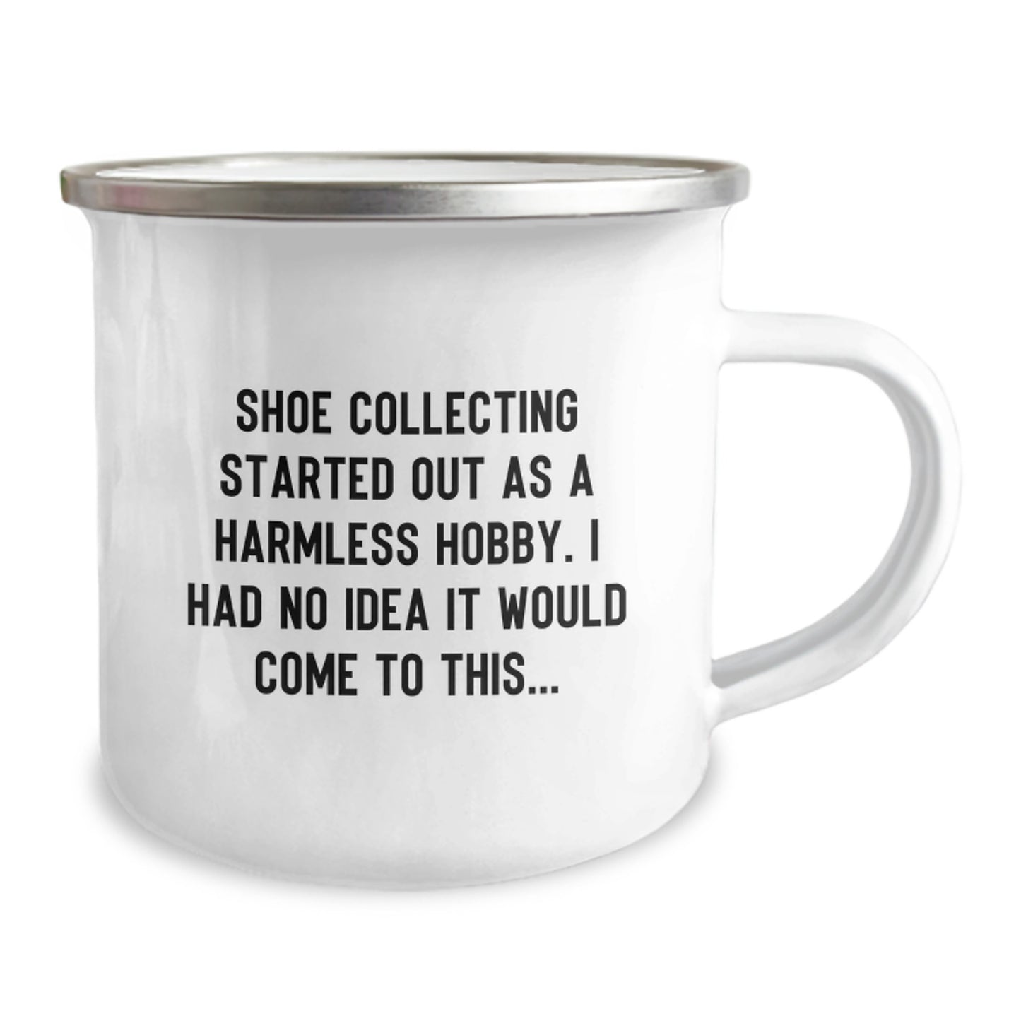 Funny Shoe Collecting Gifts from Friends - Camping Mug for Shoe Enthusiasts - Unique Christmas Unique Gifts for Men, Women, and Families - Image 2